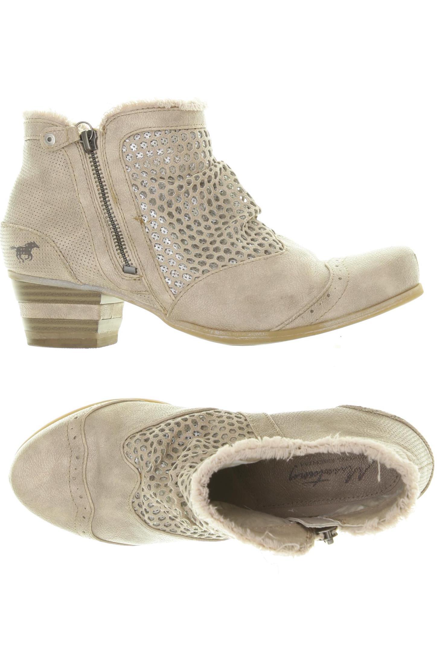 

Mustang Damen Stiefelette, beige, Gr. 38