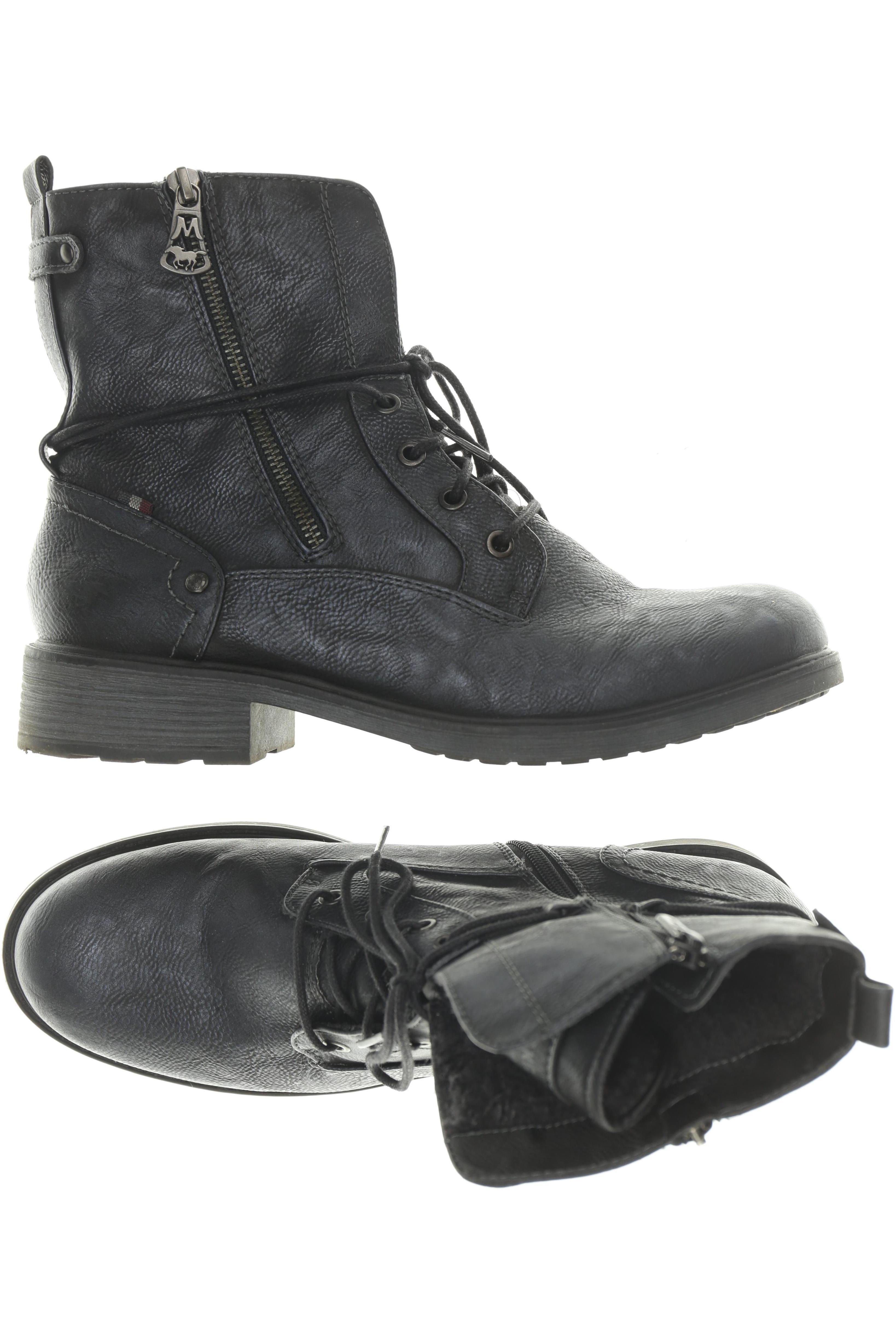 

Mustang Damen Stiefelette, blau, Gr. 42