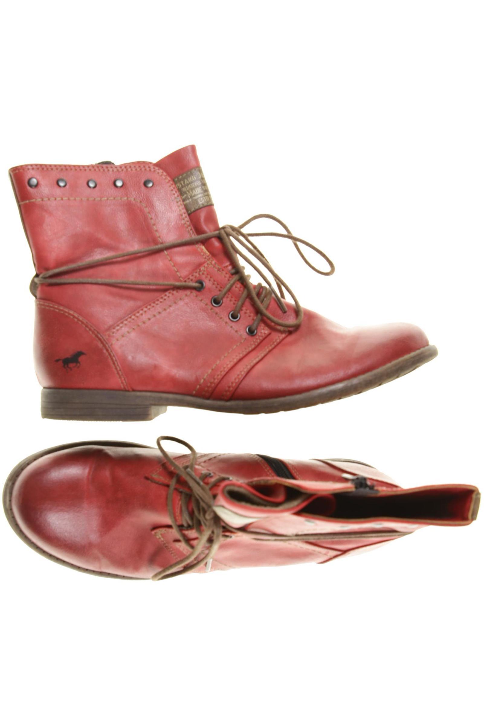 

Mustang Damen Stiefelette, rot, Gr. 40