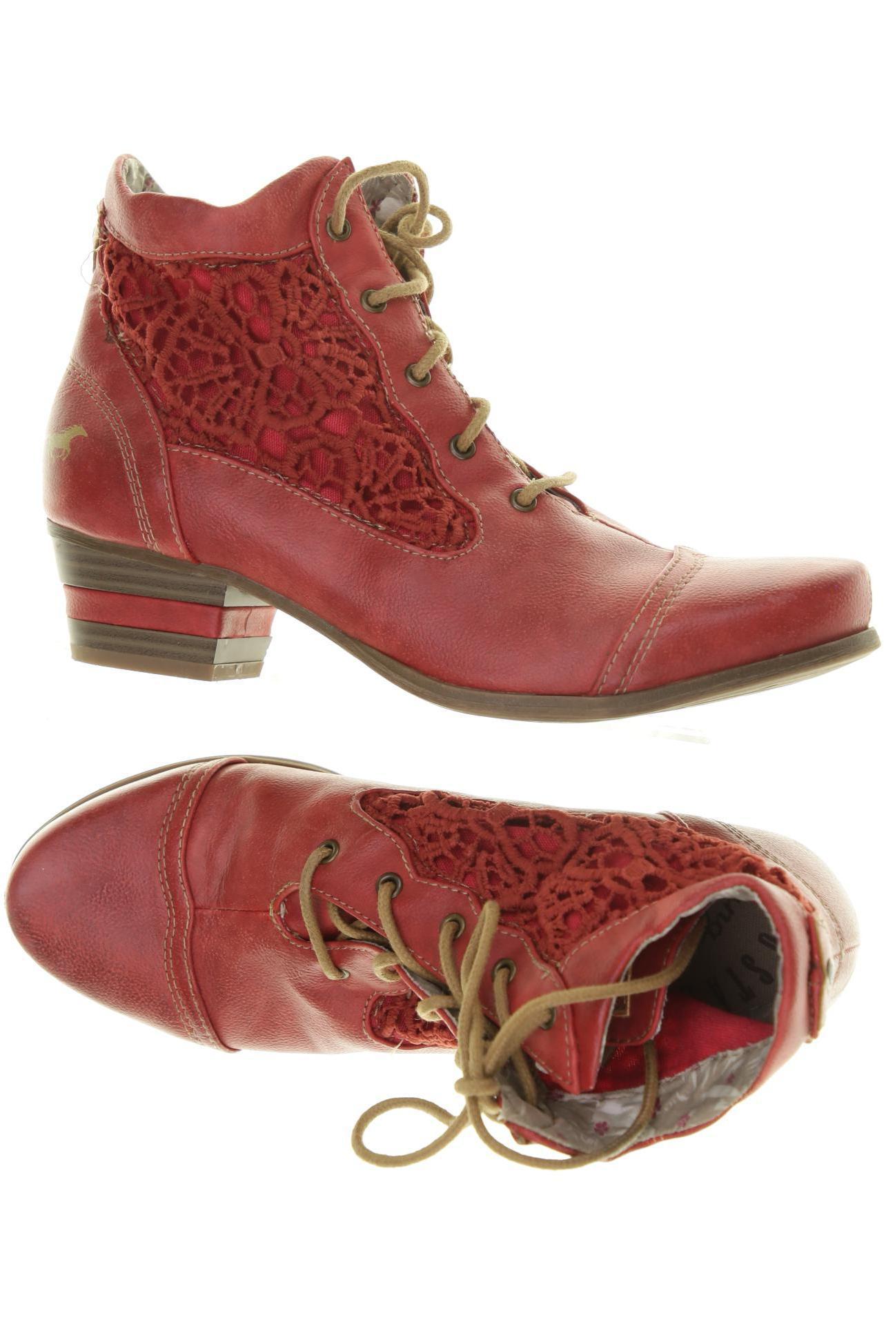 

Mustang Damen Stiefelette, rot, Gr. 38