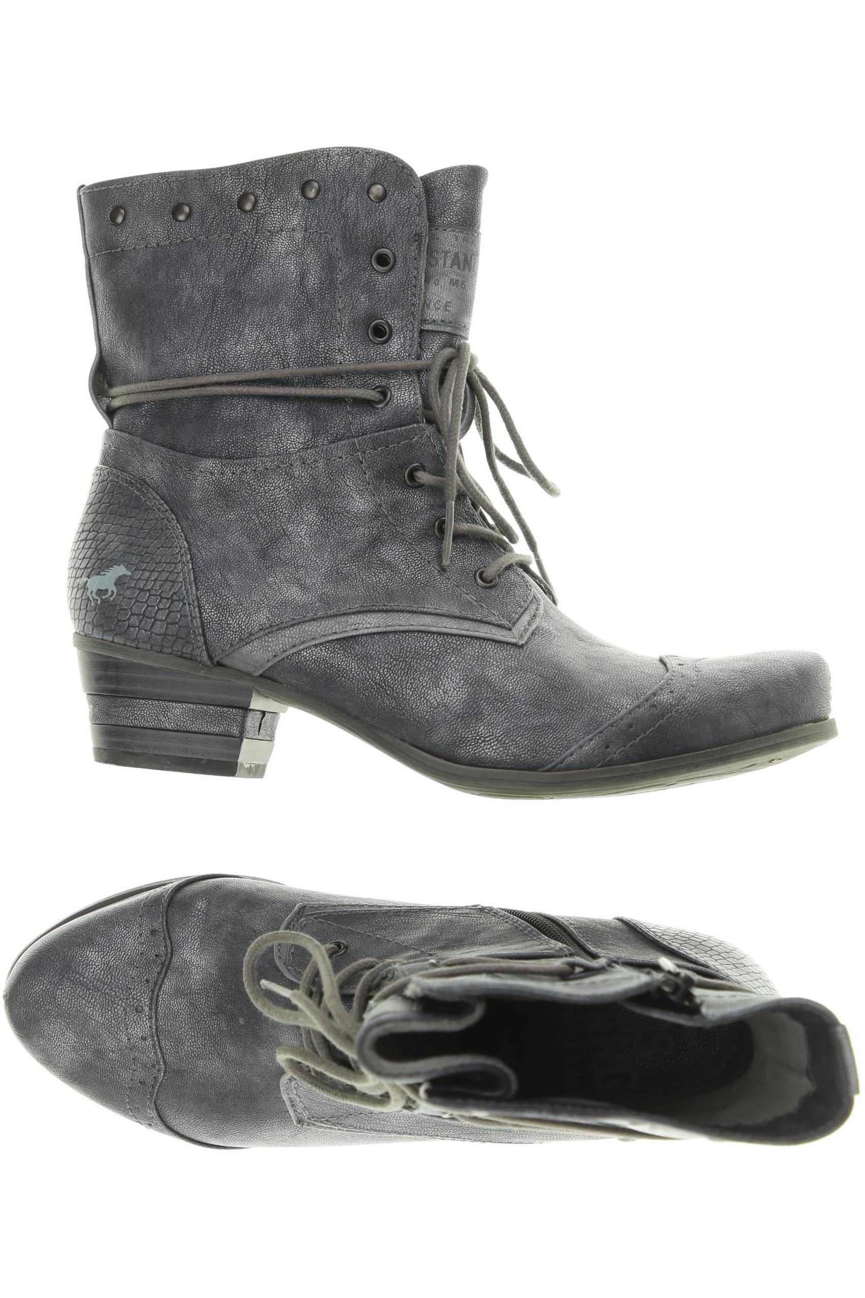 

Mustang Damen Stiefelette, blau, Gr. 38