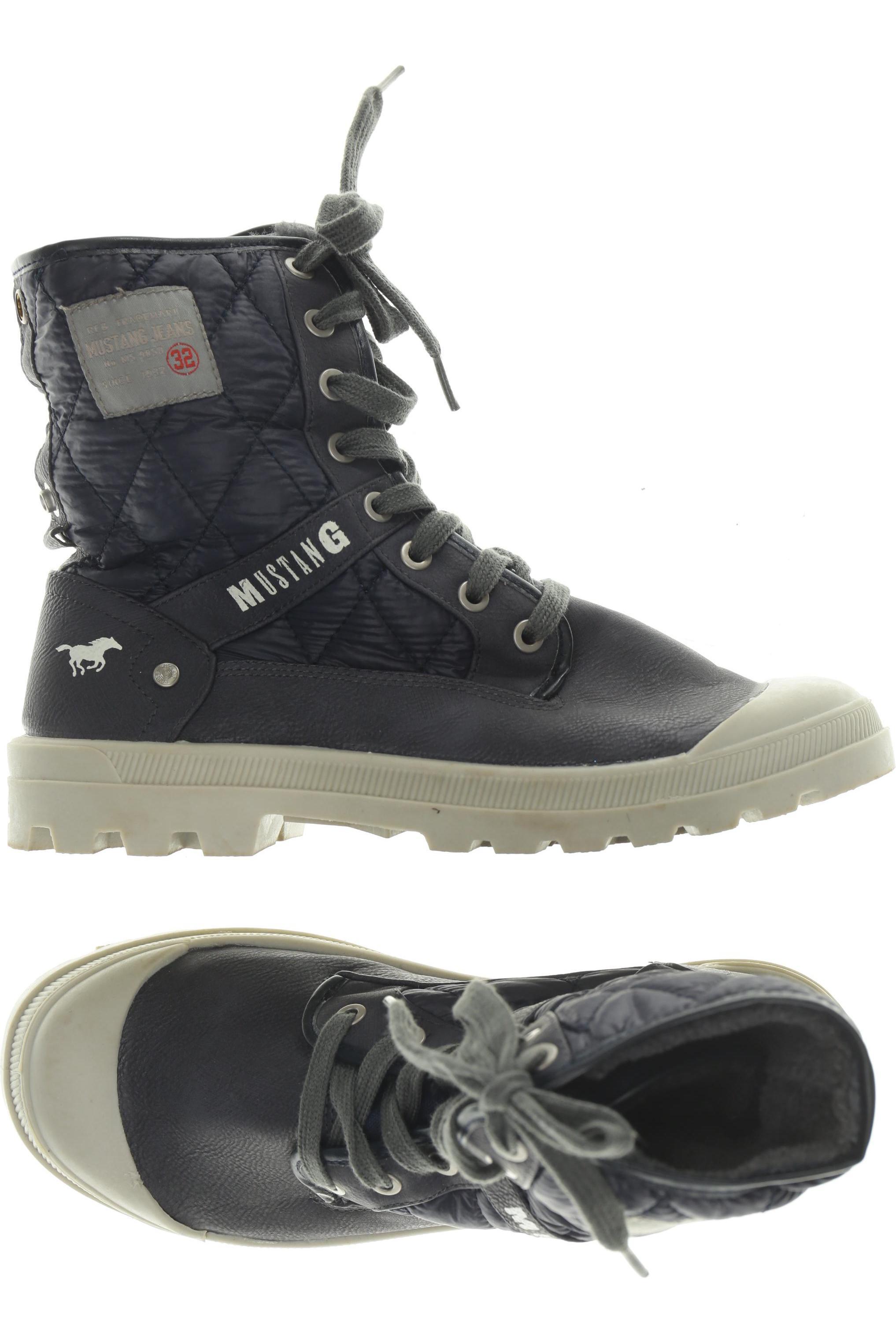 

Mustang Damen Stiefelette, blau, Gr. 39
