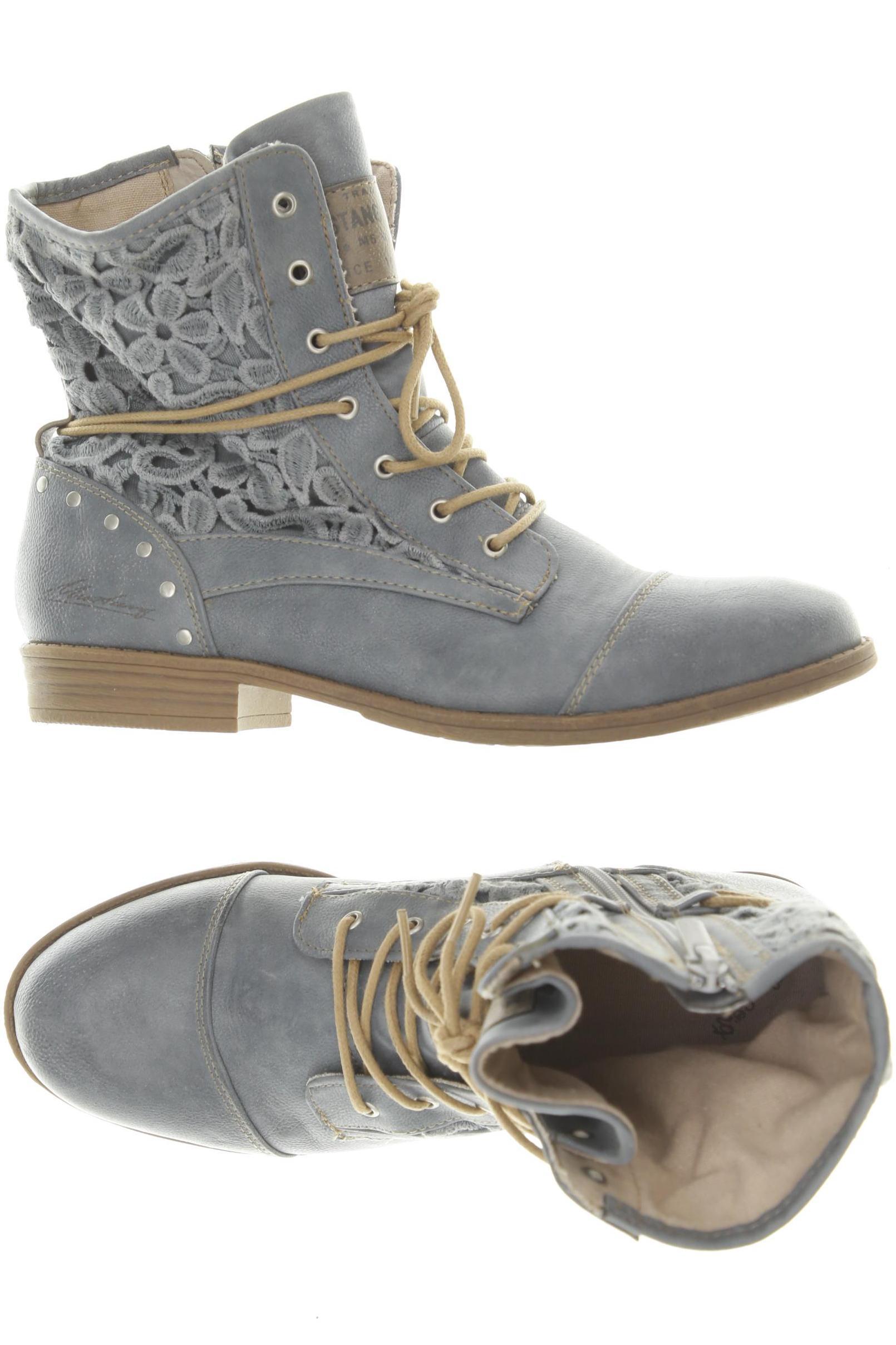

Mustang Damen Stiefelette, blau, Gr. 39