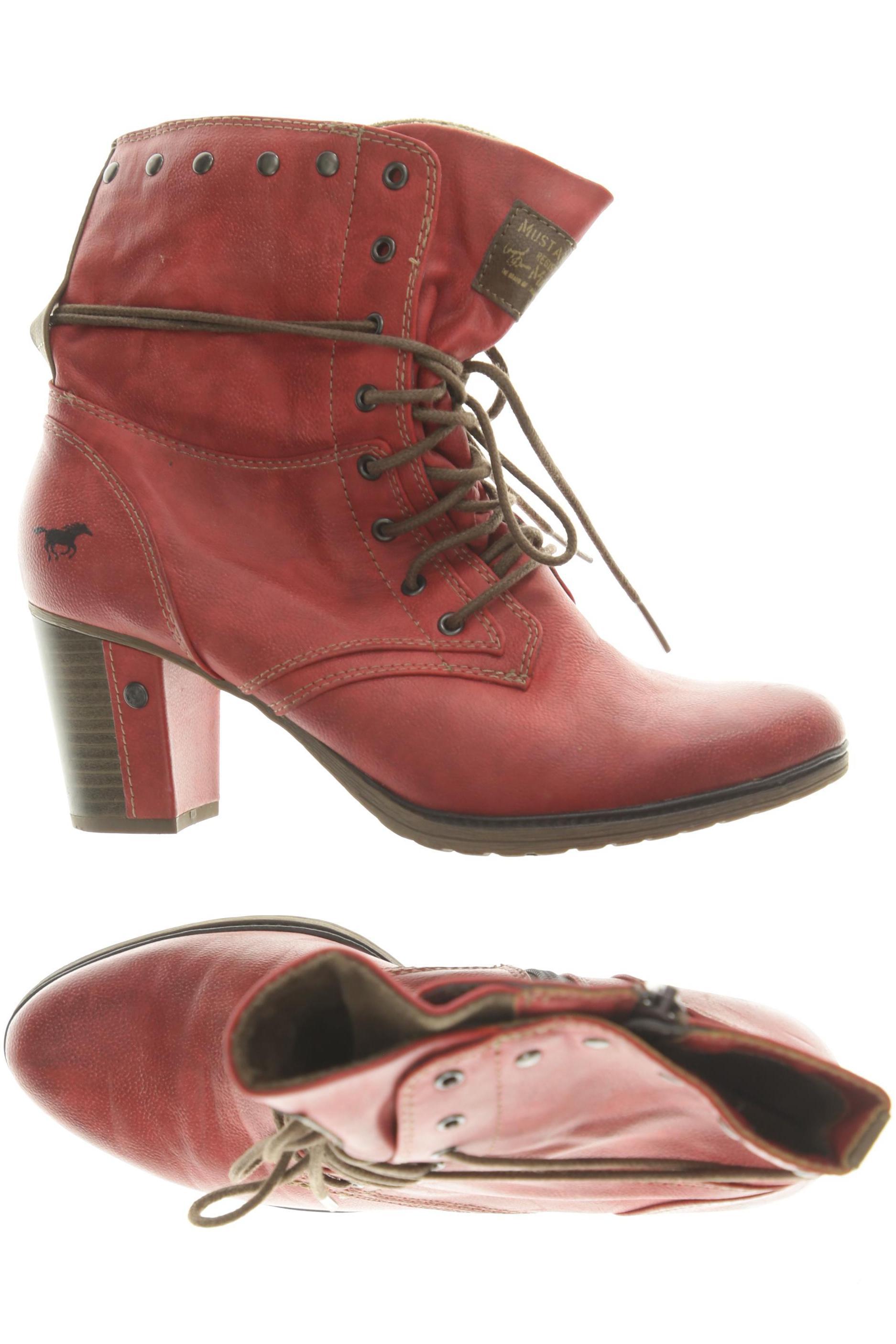 

Mustang Damen Stiefelette, rot, Gr. 39