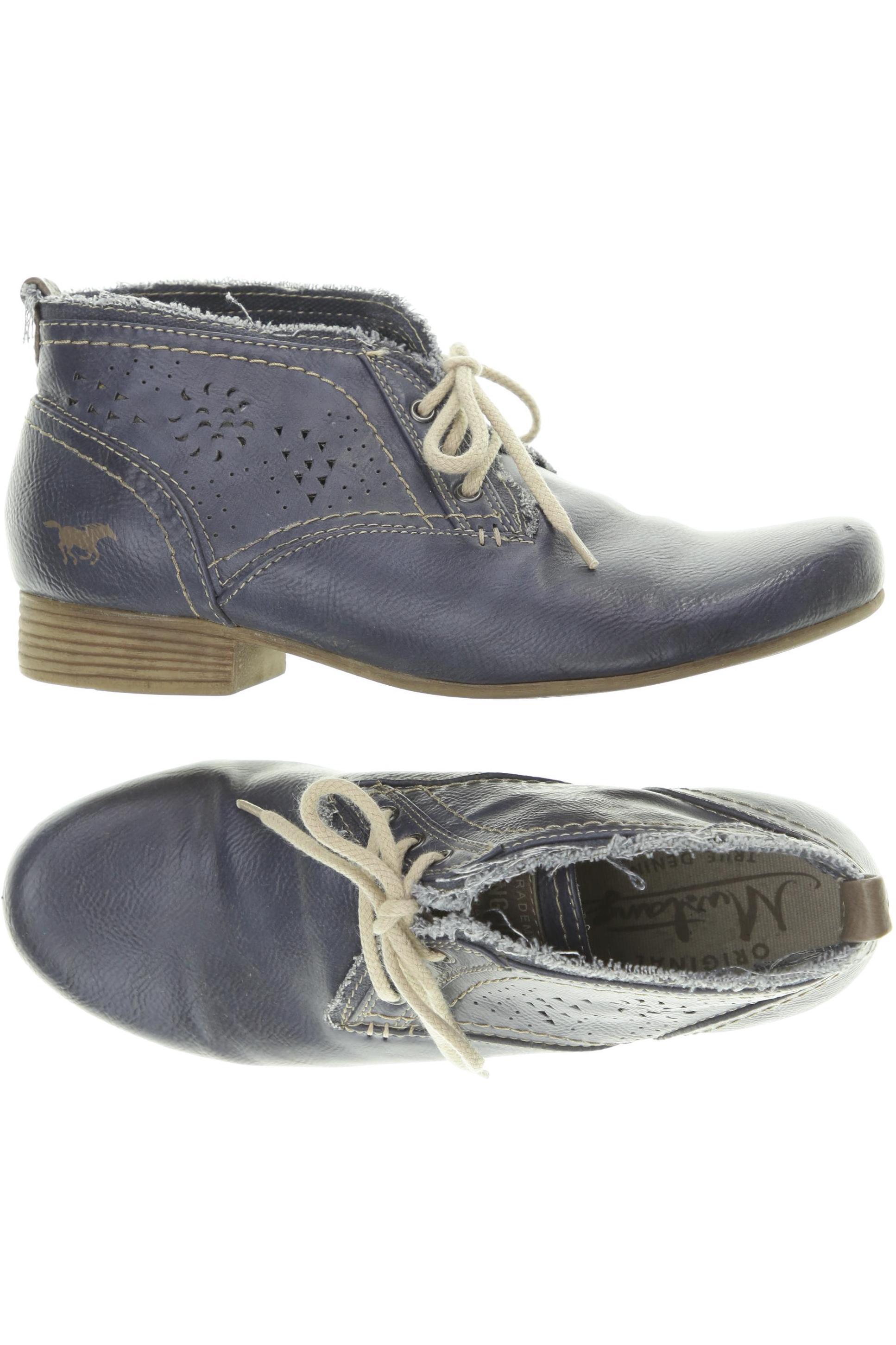 

Mustang Damen Stiefelette, blau, Gr. 37