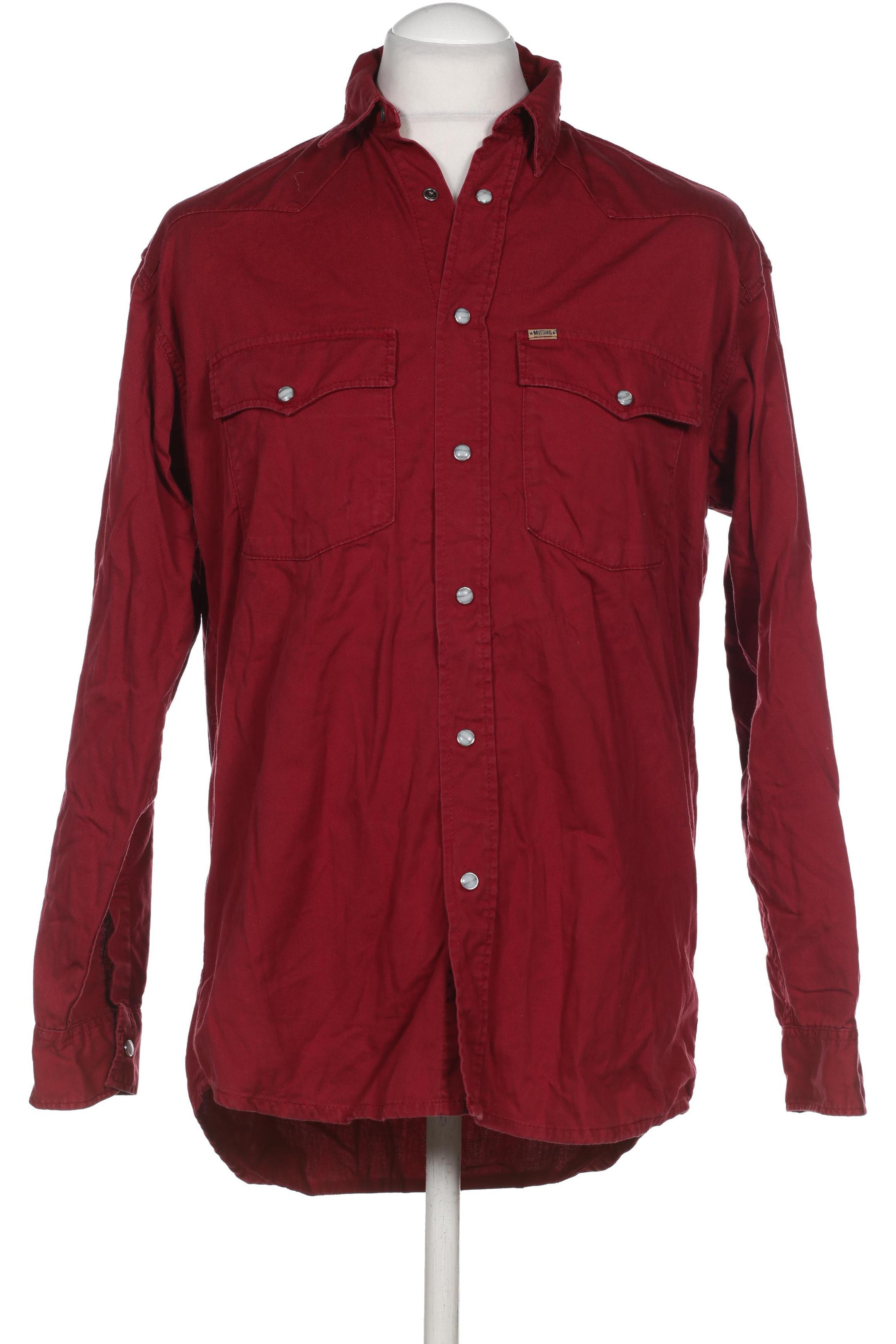 

Mustang Herren Hemd, rot, Gr.