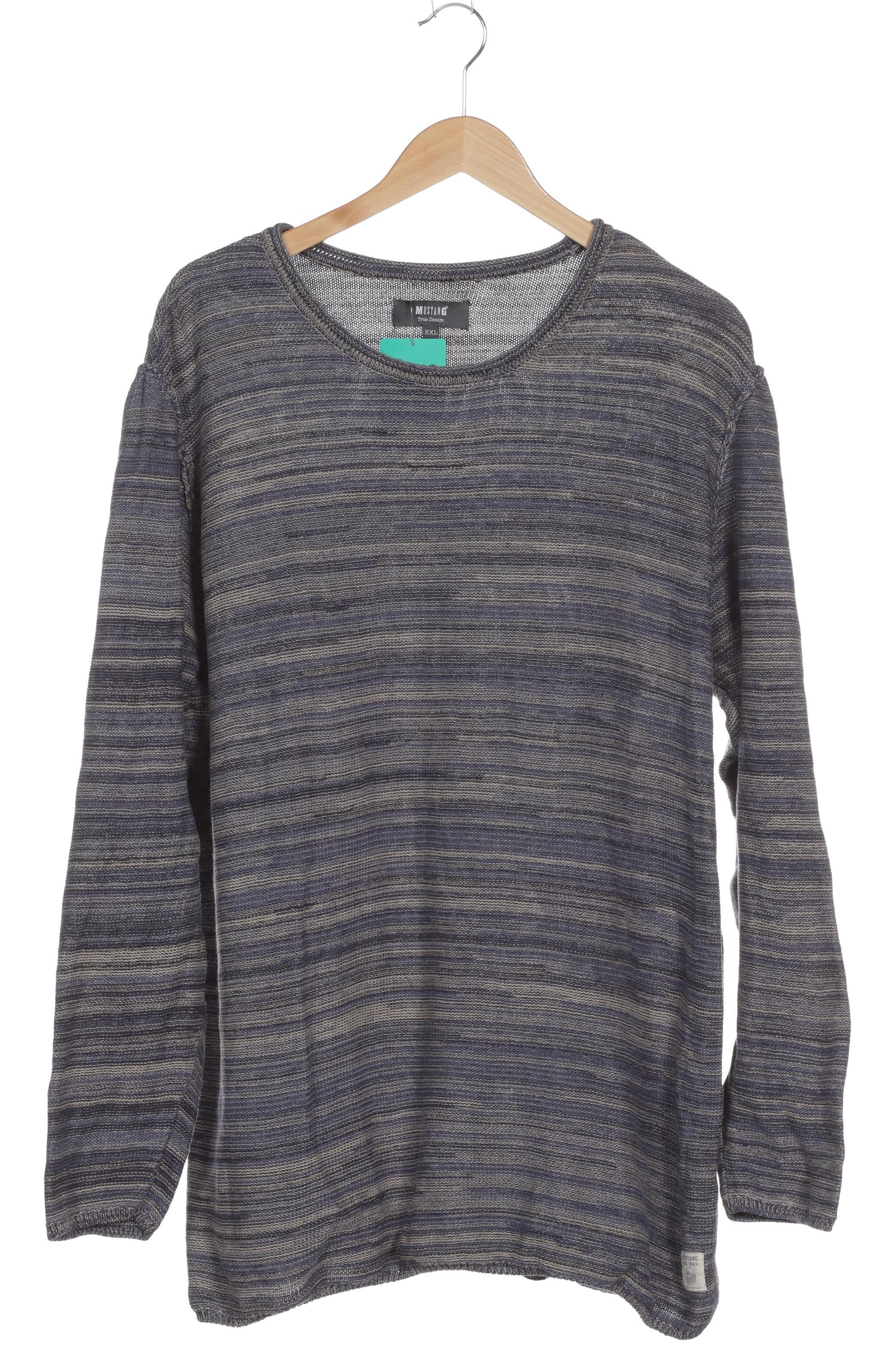 Thumbnail - Mustang Herren Pullover, blau, Gr.