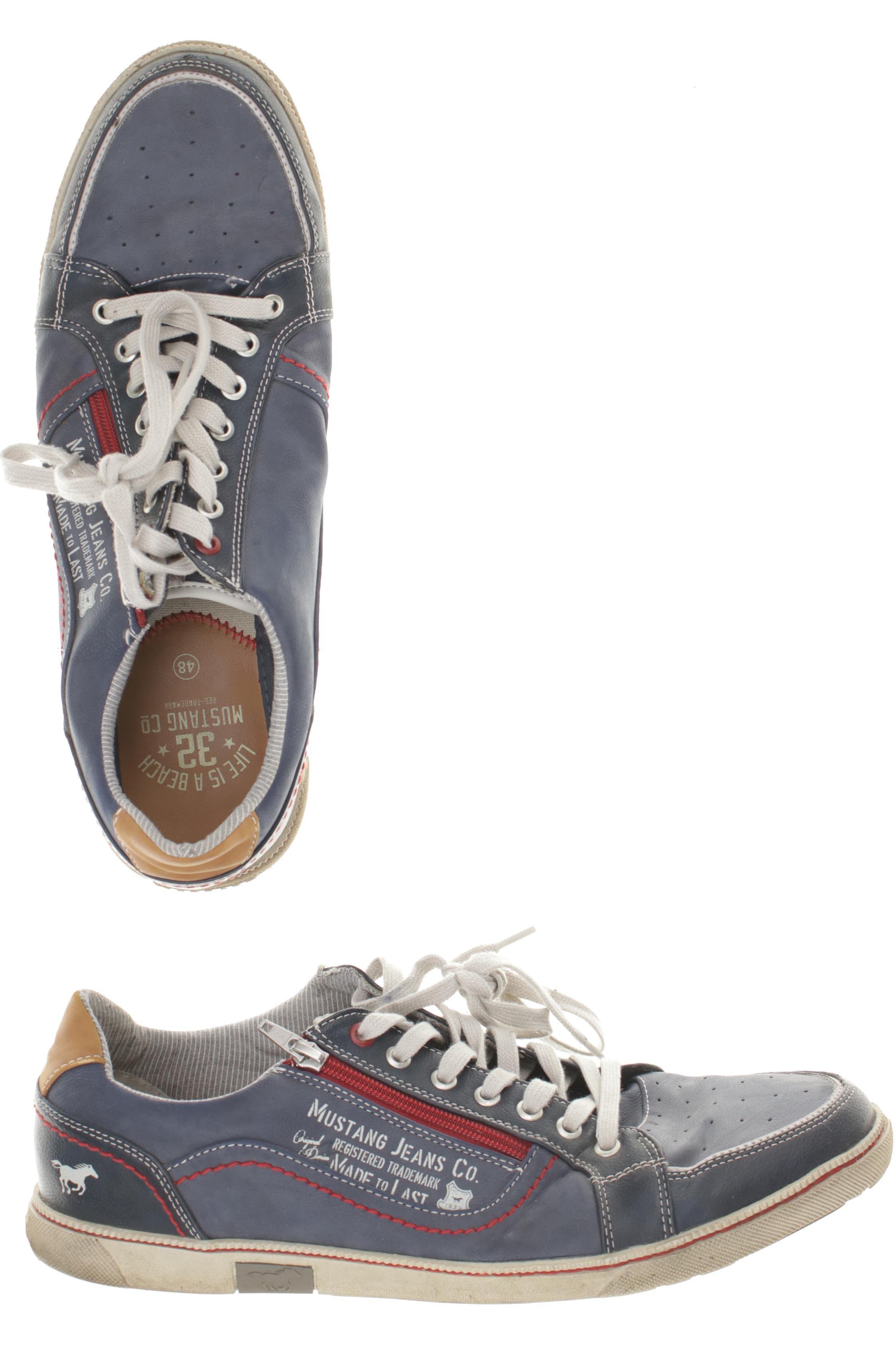 Thumbnail - Mustang Herren Sneakers, blau, Gr. 48