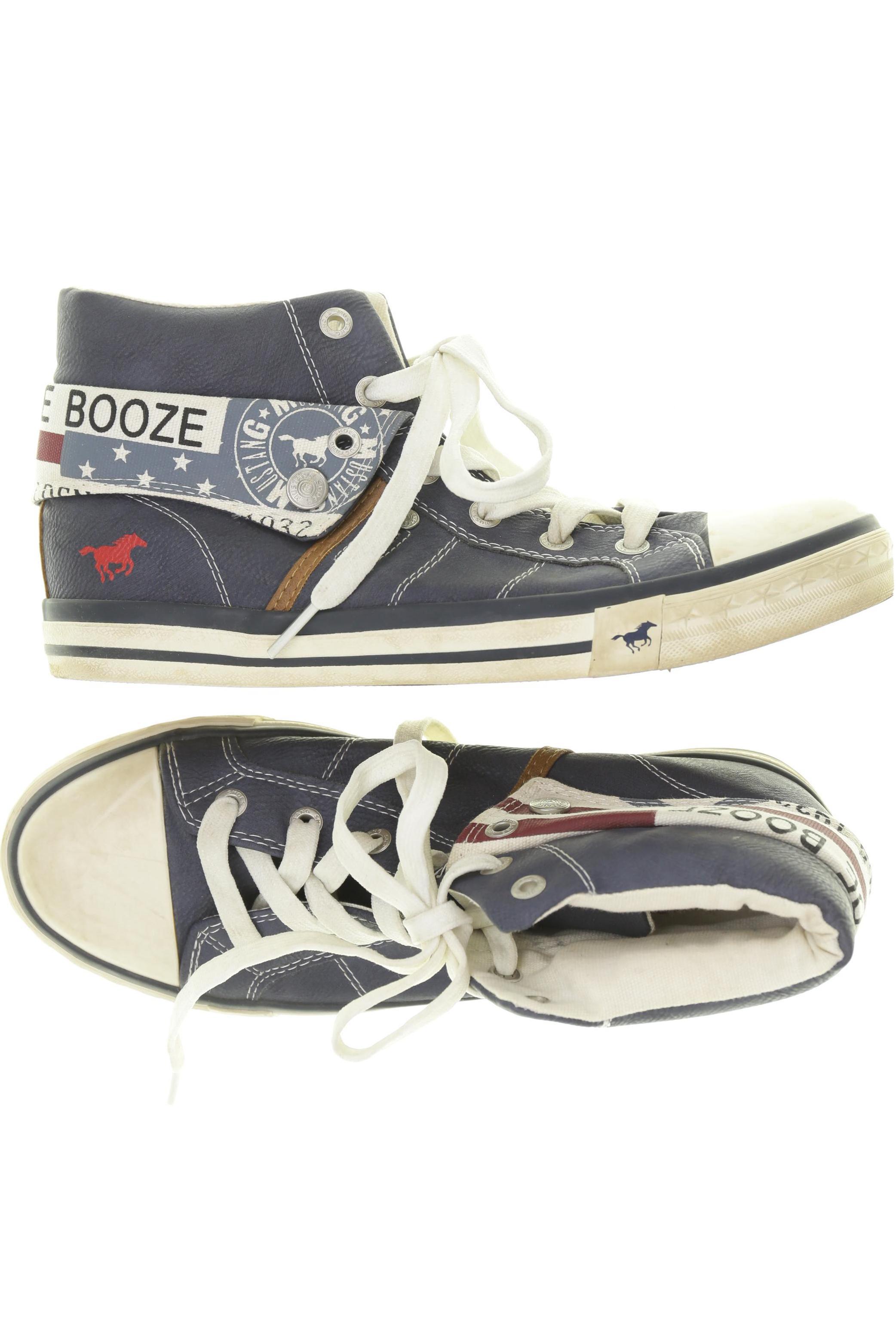 Thumbnail - Mustang Herren Sneakers, blau, Gr. 38