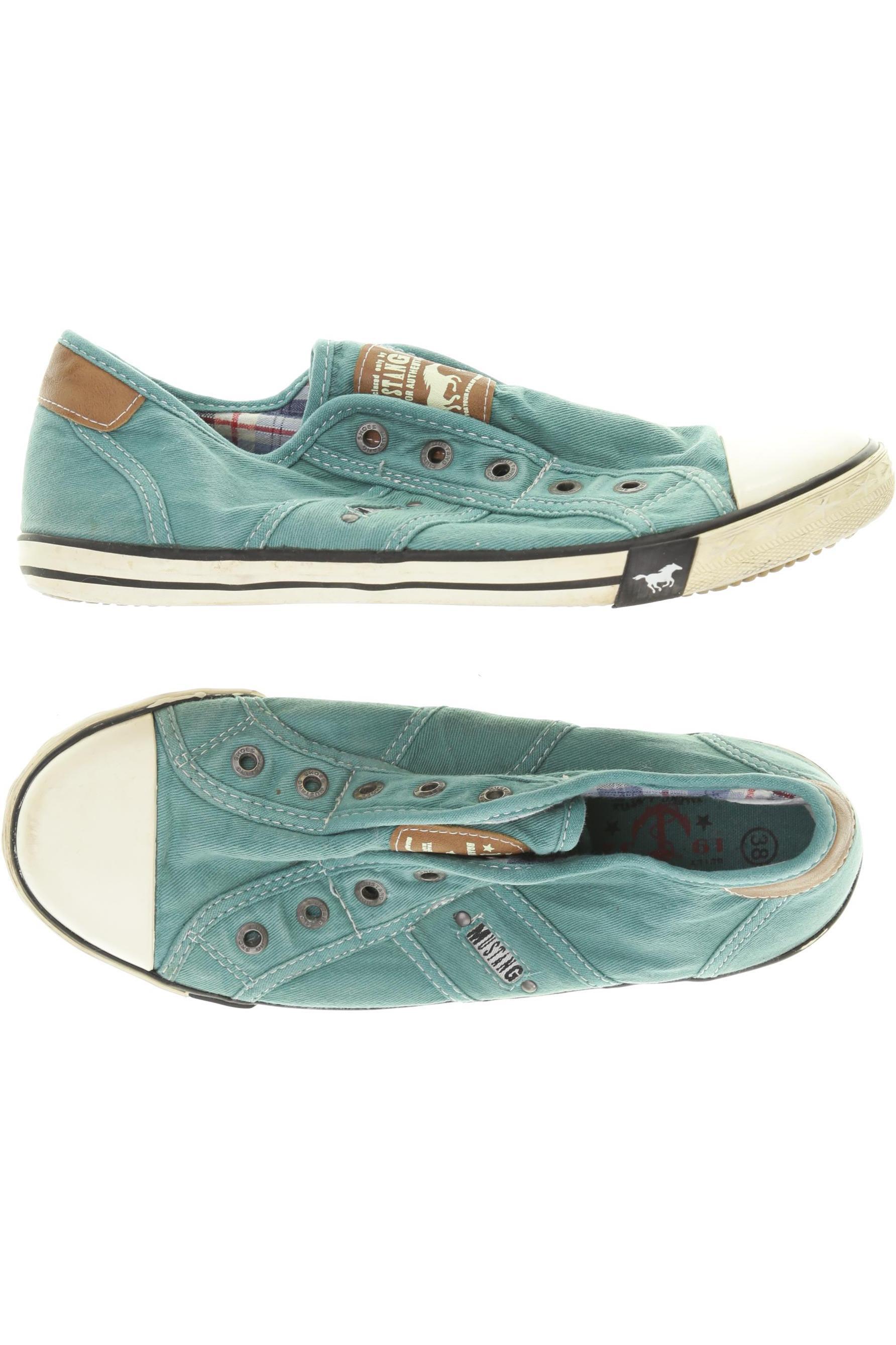 Thumbnail - Mustang Herren Sneakers, türkis, Gr. 38