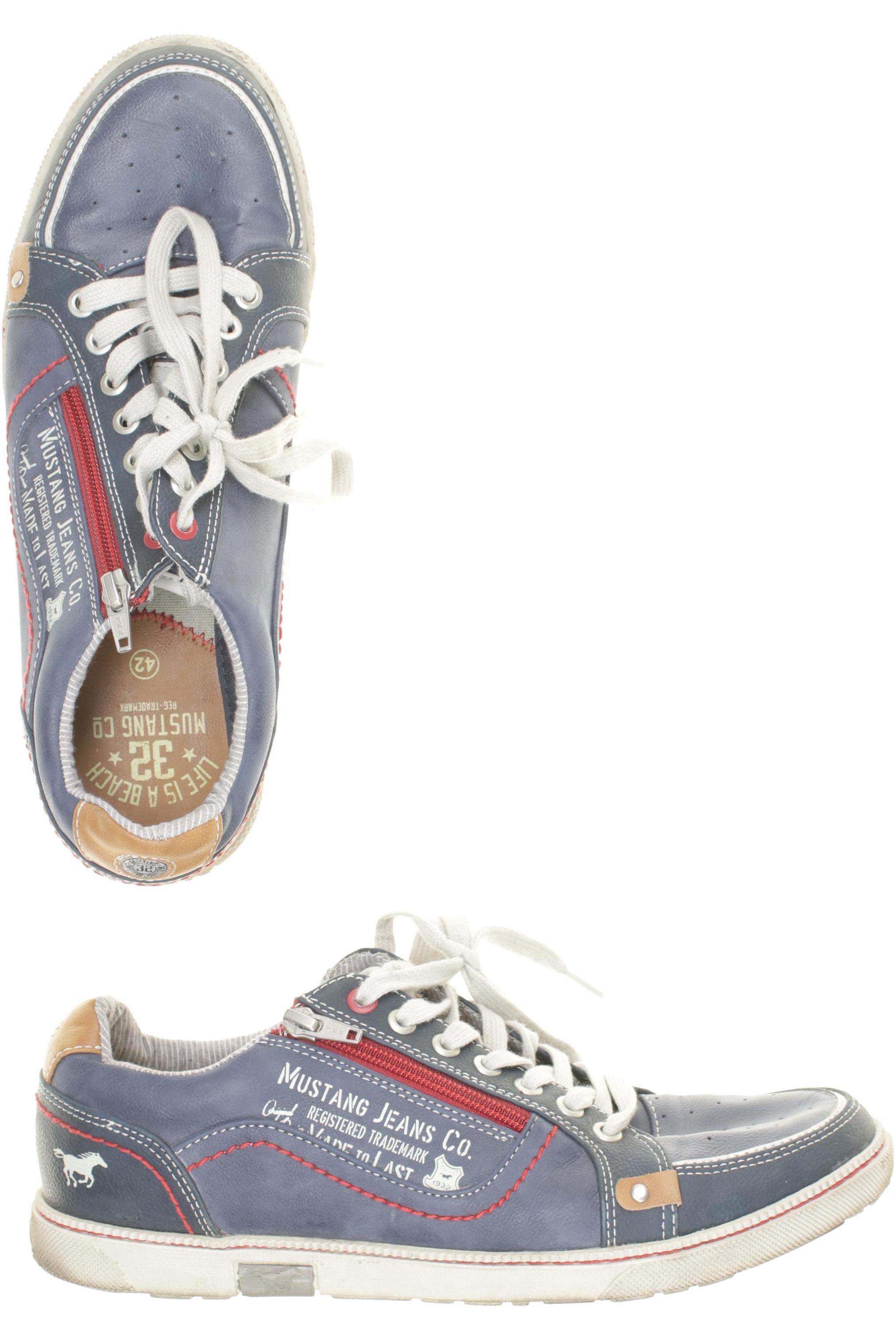 

Mustang Herren Sneakers, blau, Gr. 42