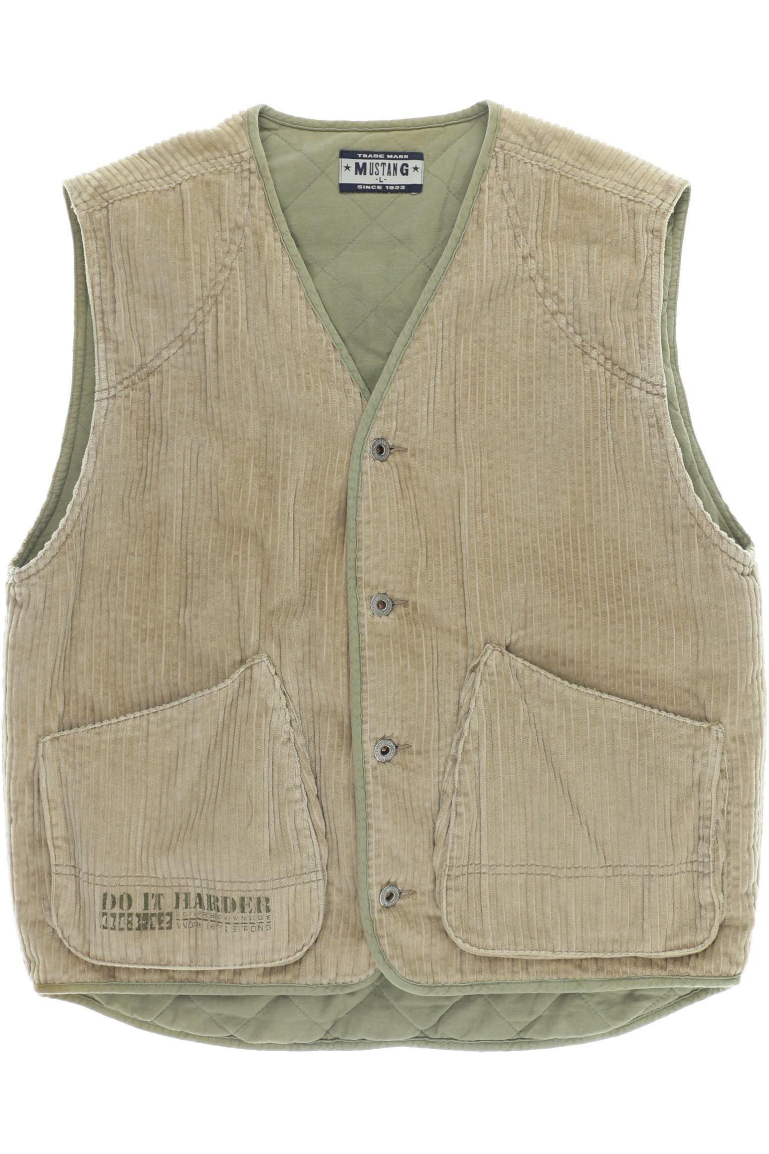 Thumbnail - Mustang Herren Weste, beige, Gr.