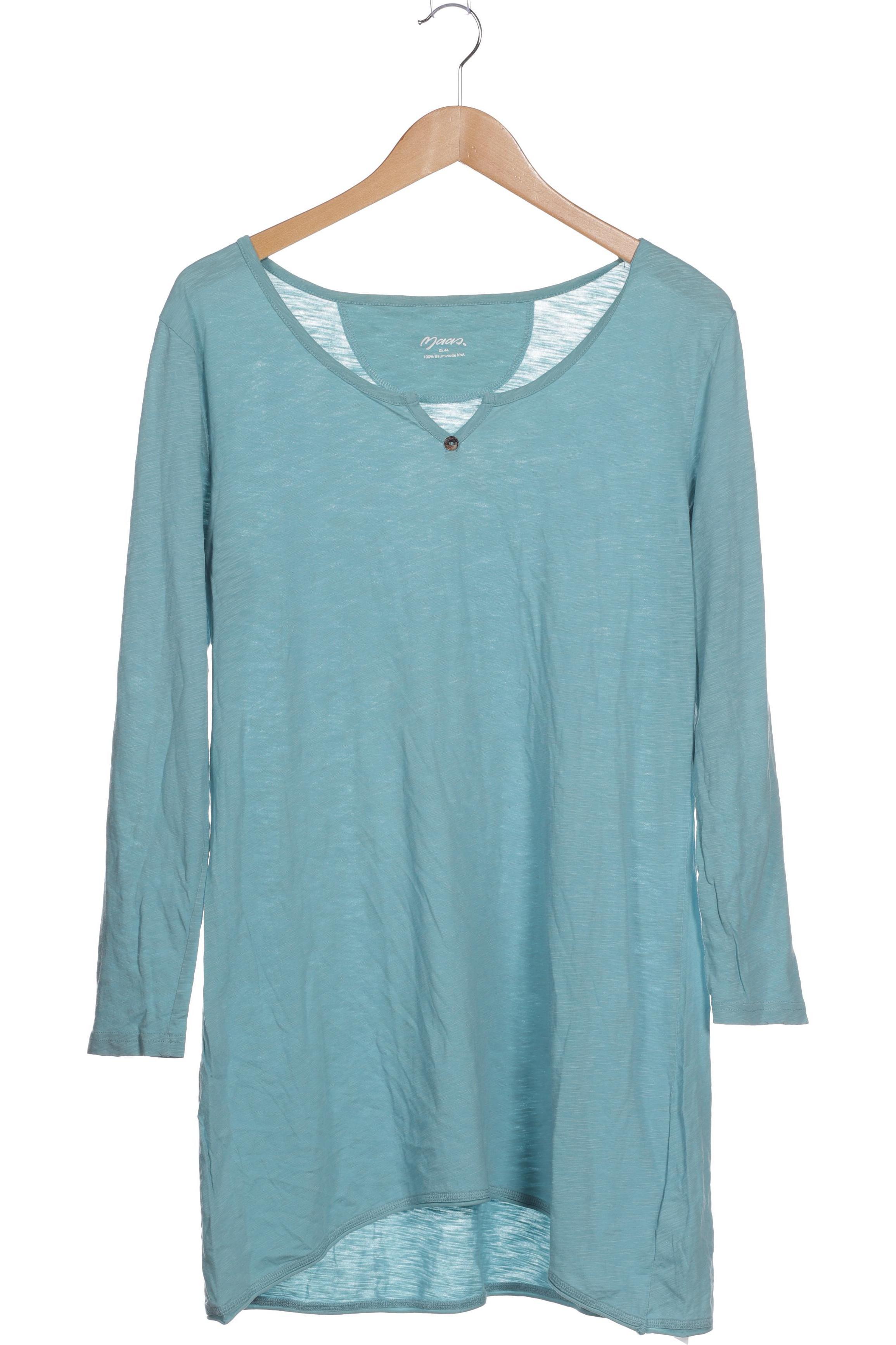 

Maas Damen Langarmshirt, blau, Gr. 44