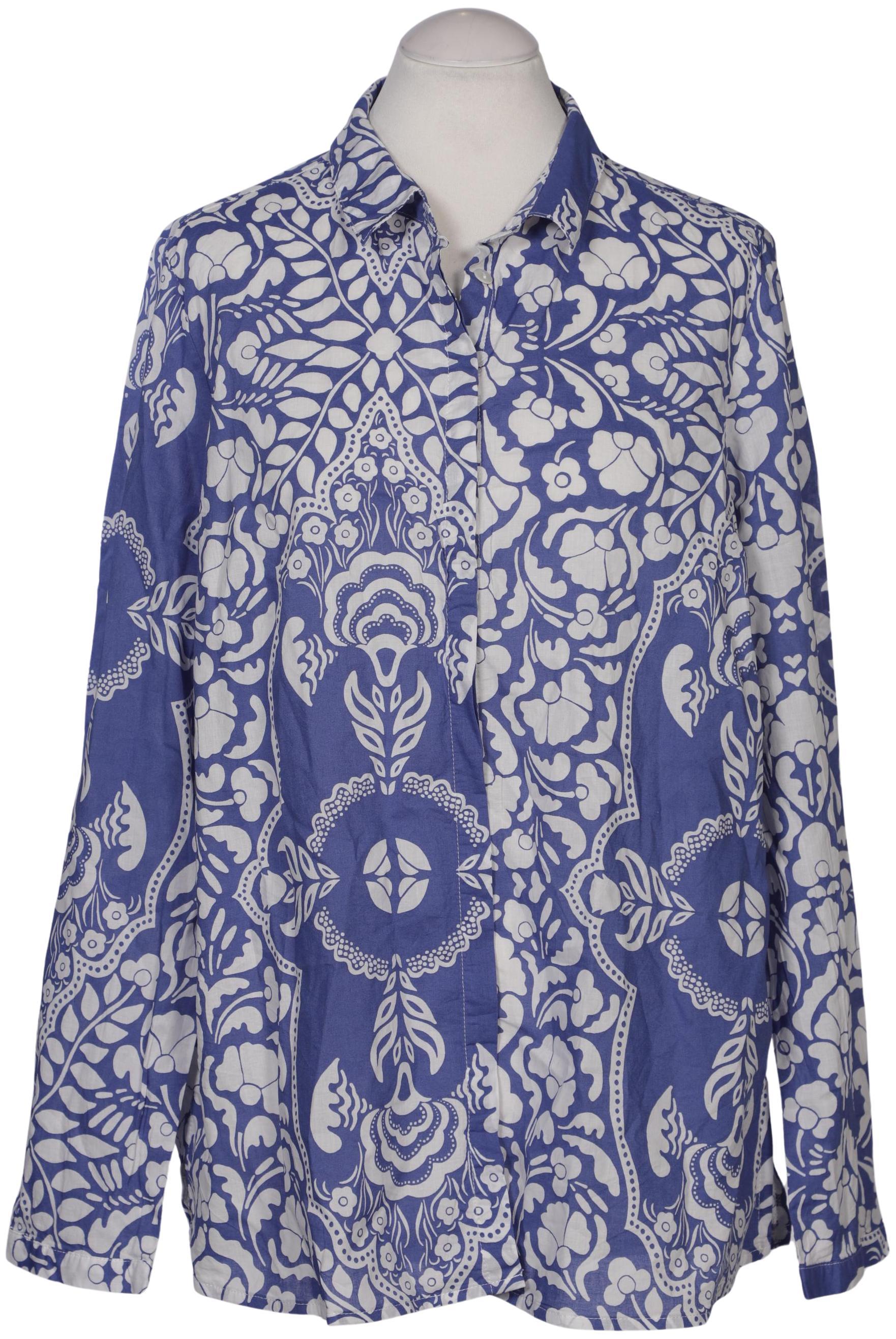 

Maas Damen Bluse, blau, Gr. 40