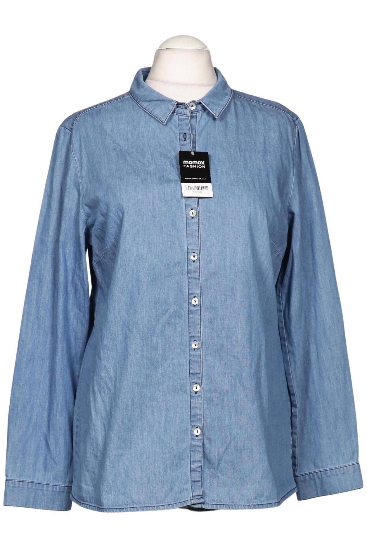 

Maas Damen Bluse, blau, Gr. 42