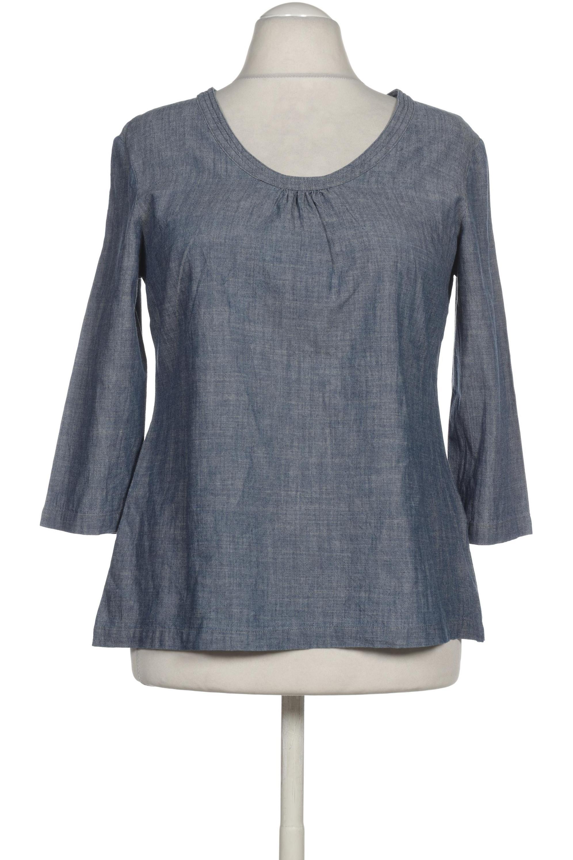 

Maas Damen Bluse, blau, Gr. 40