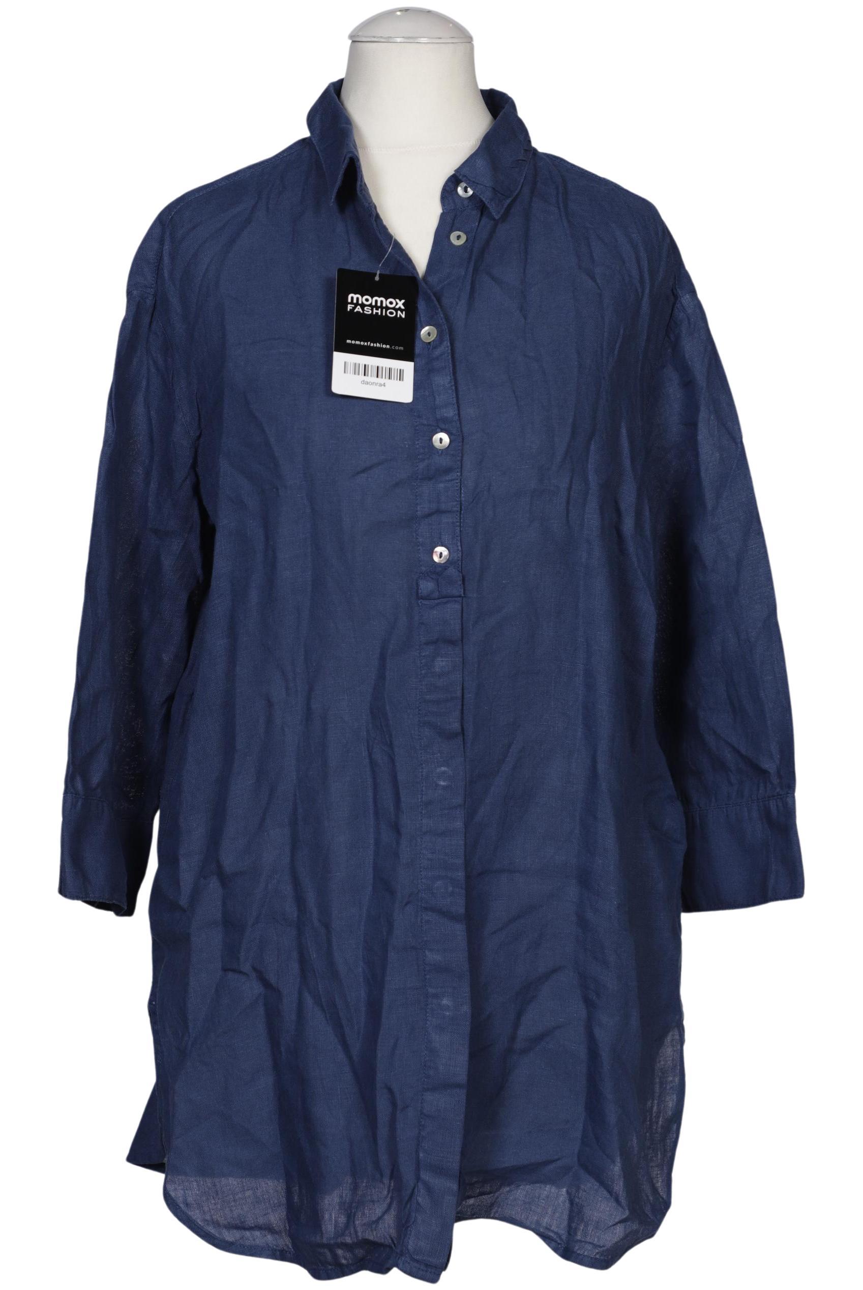 

Maas Damen Bluse, marineblau, Gr. 34