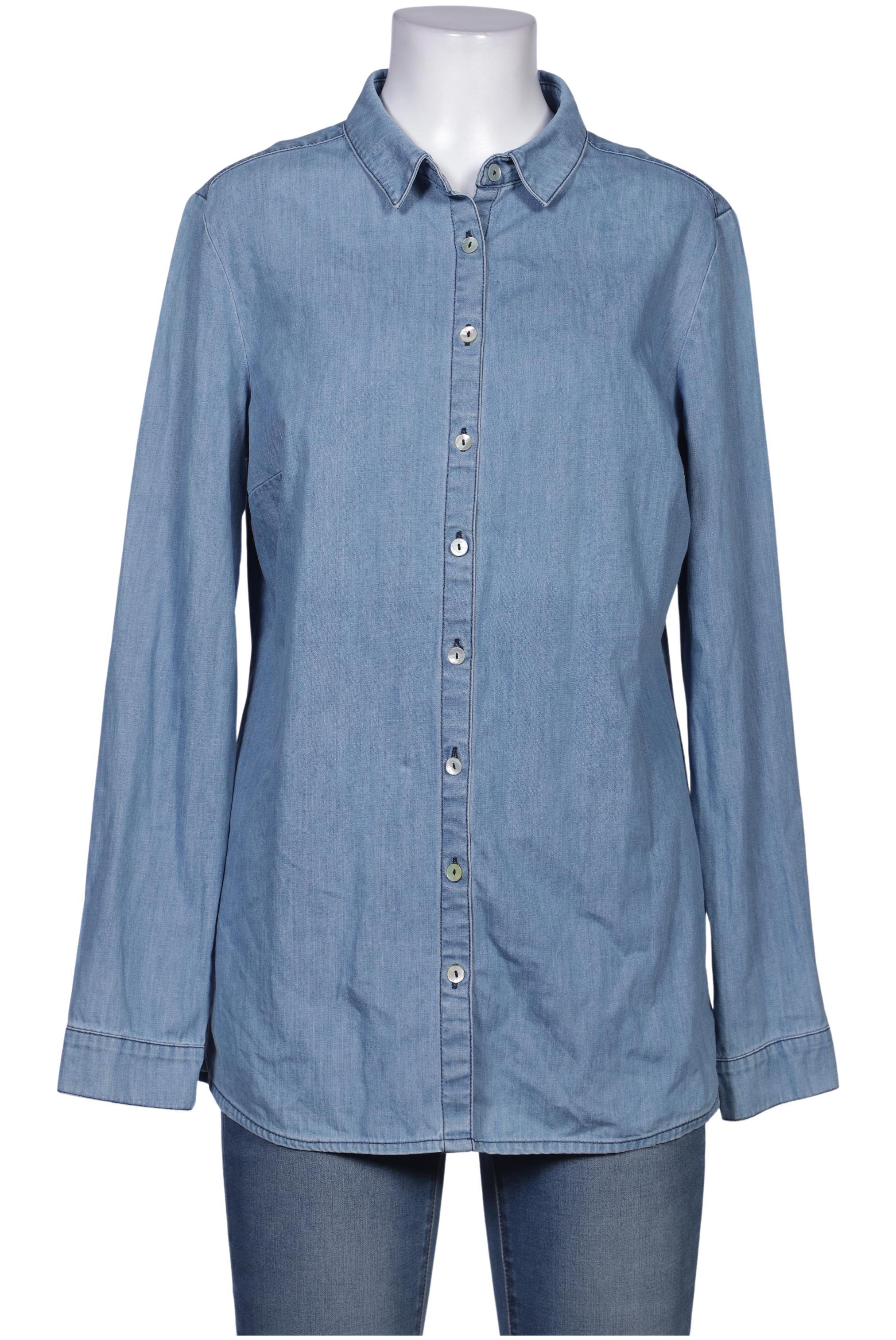 

Maas Damen Bluse, blau, Gr. 38