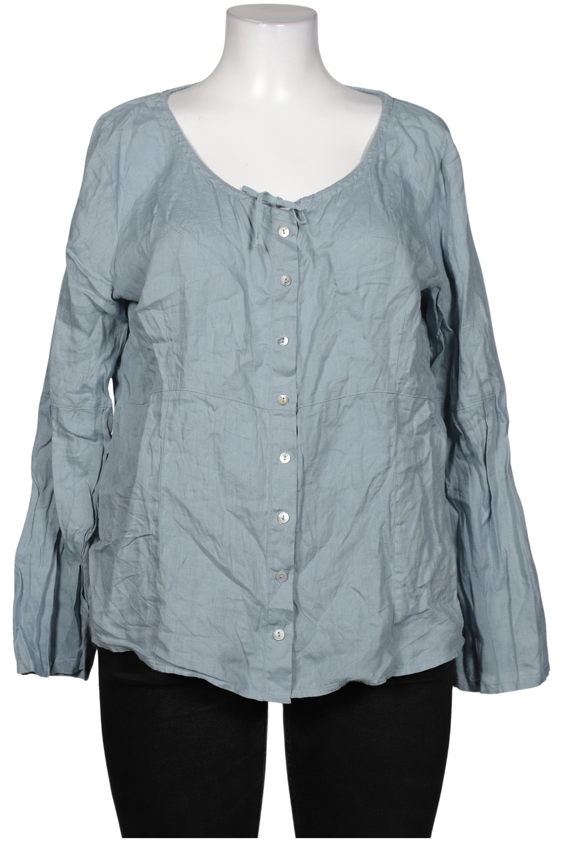 

Maas Damen Bluse, hellblau, Gr. 46