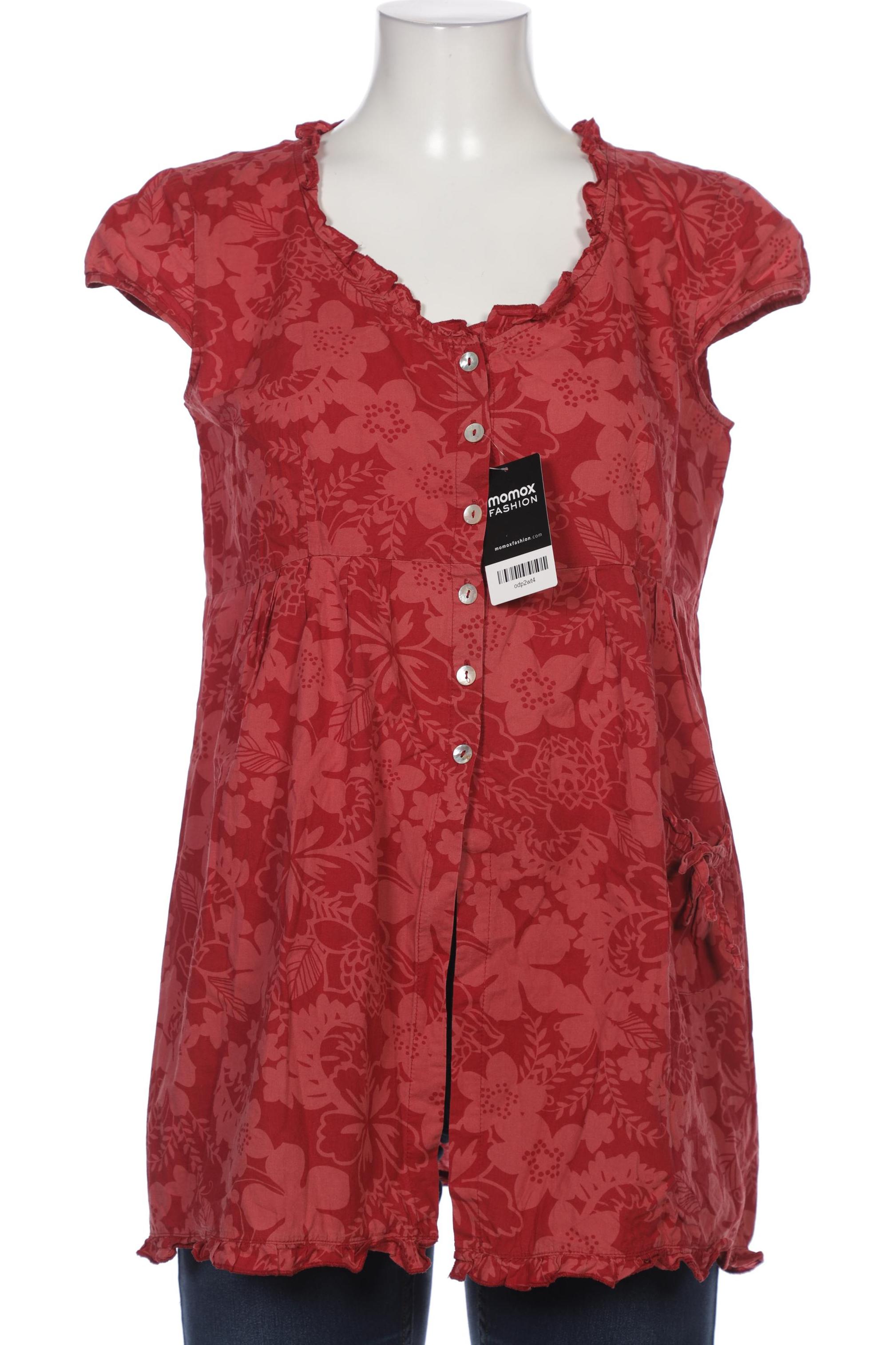 

Maas Damen Bluse, rot, Gr. 40