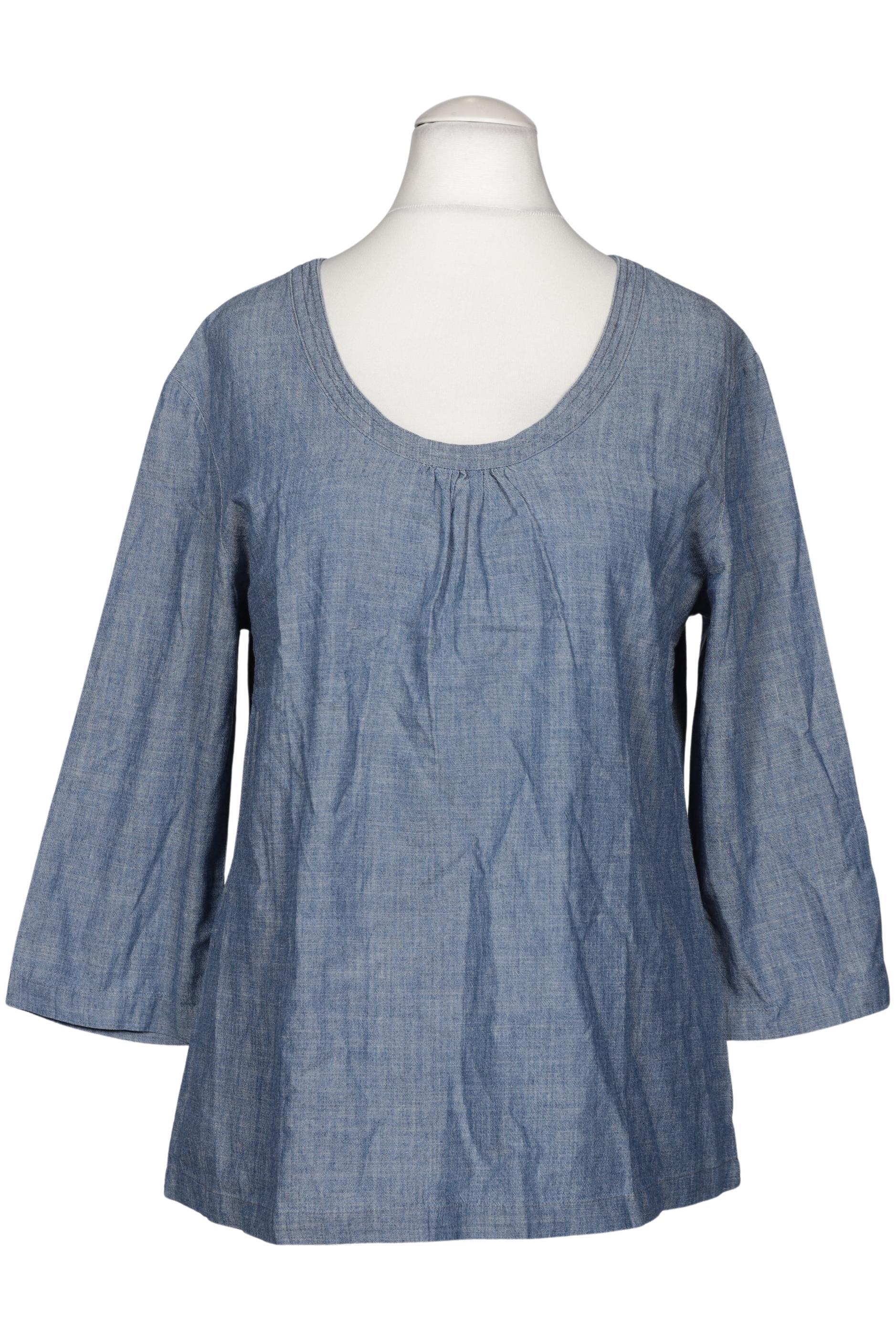 

Maas Damen Bluse, blau, Gr. 44