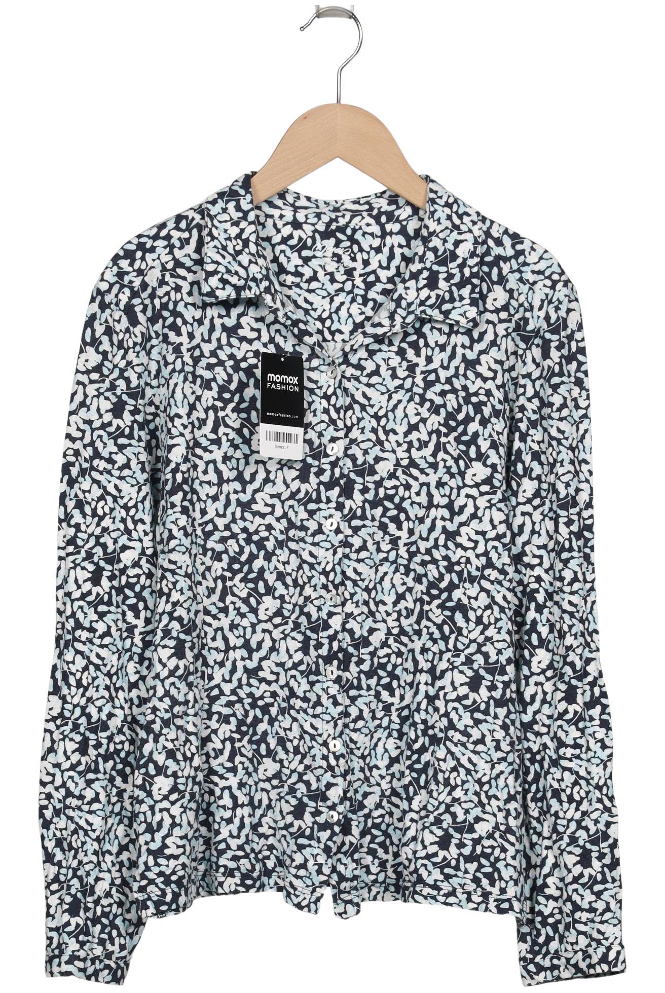 

Maas Damen Bluse, marineblau, Gr. 40