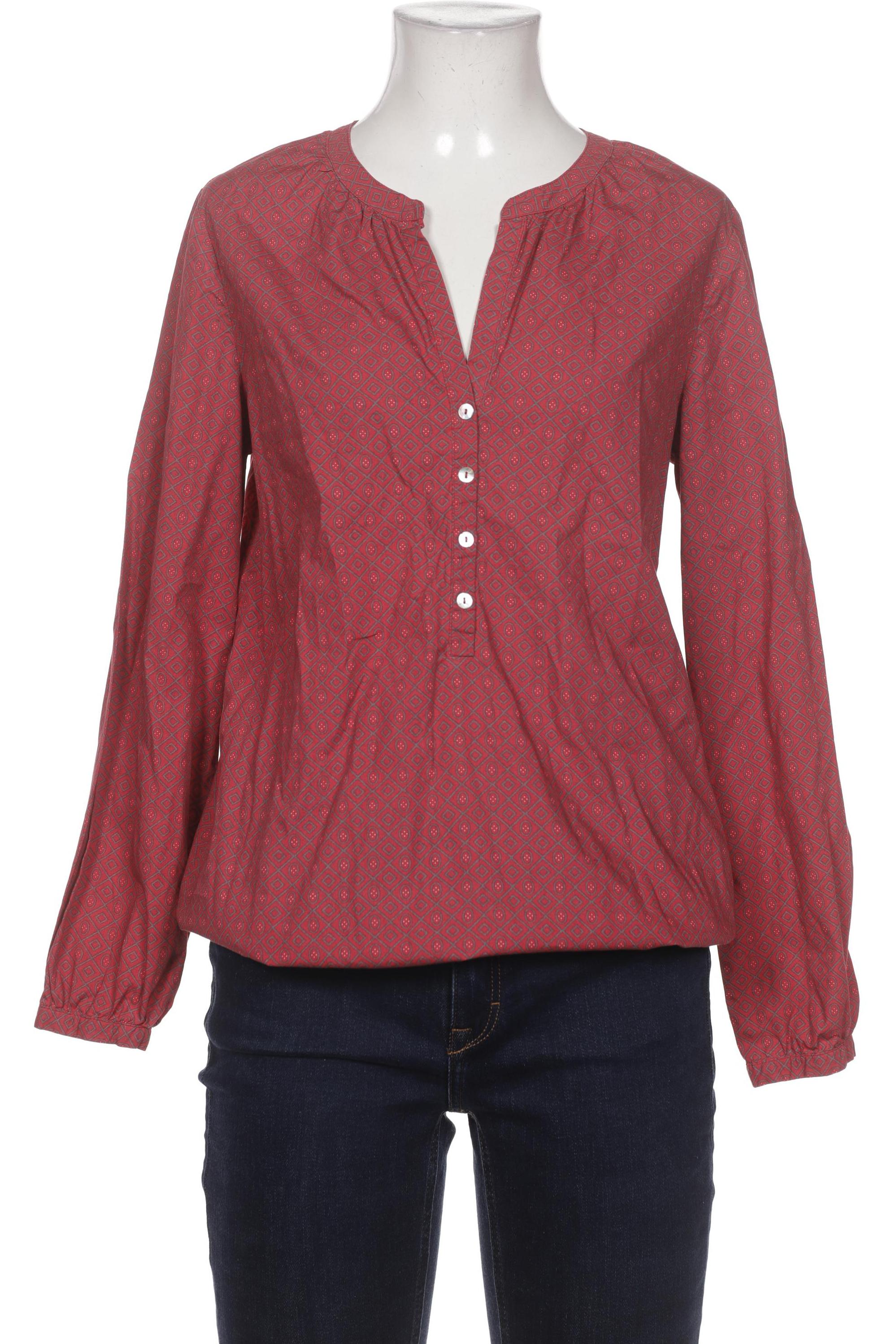 

Maas Damen Bluse, bordeaux, Gr. 38