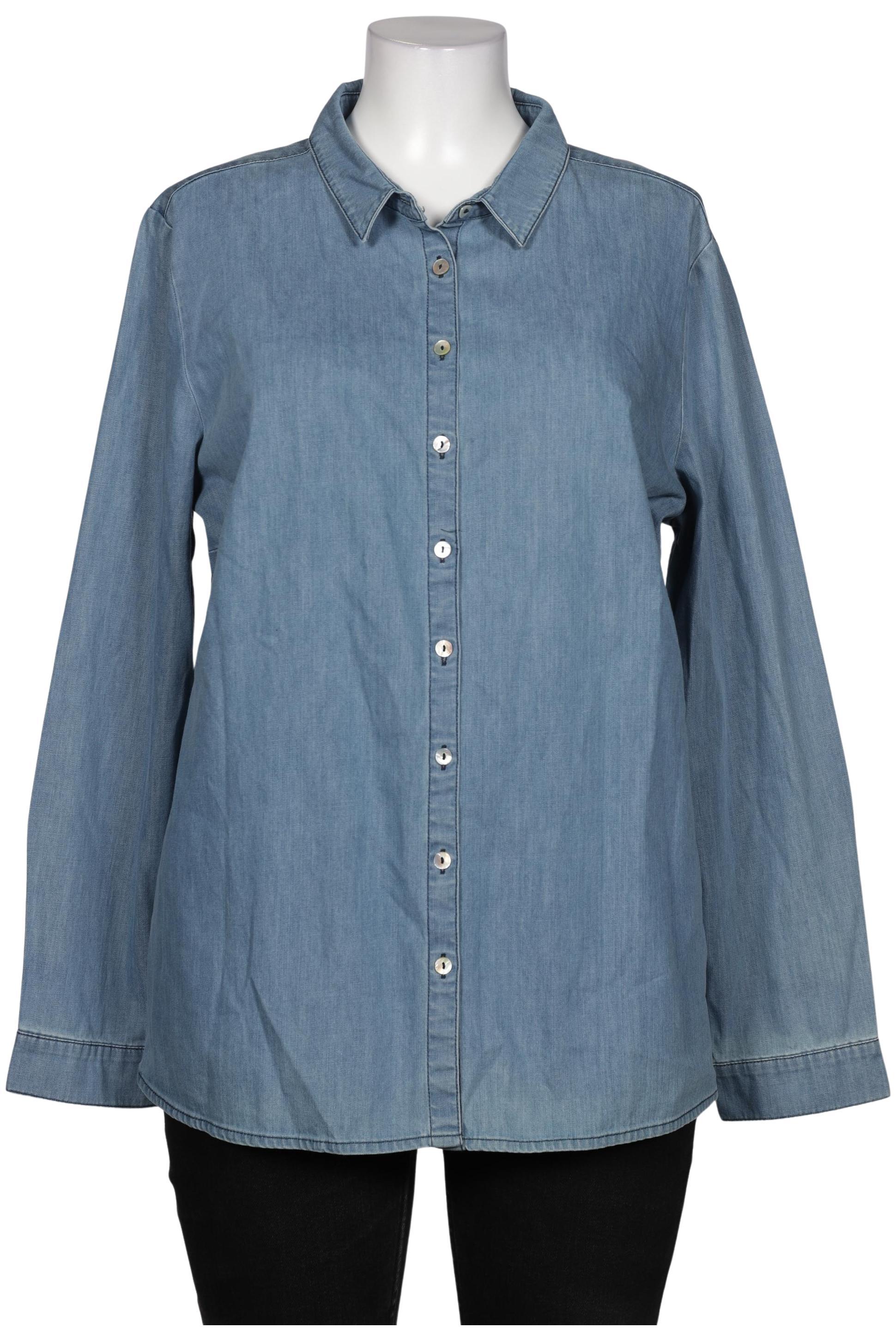 

Maas Damen Bluse, blau, Gr. 44