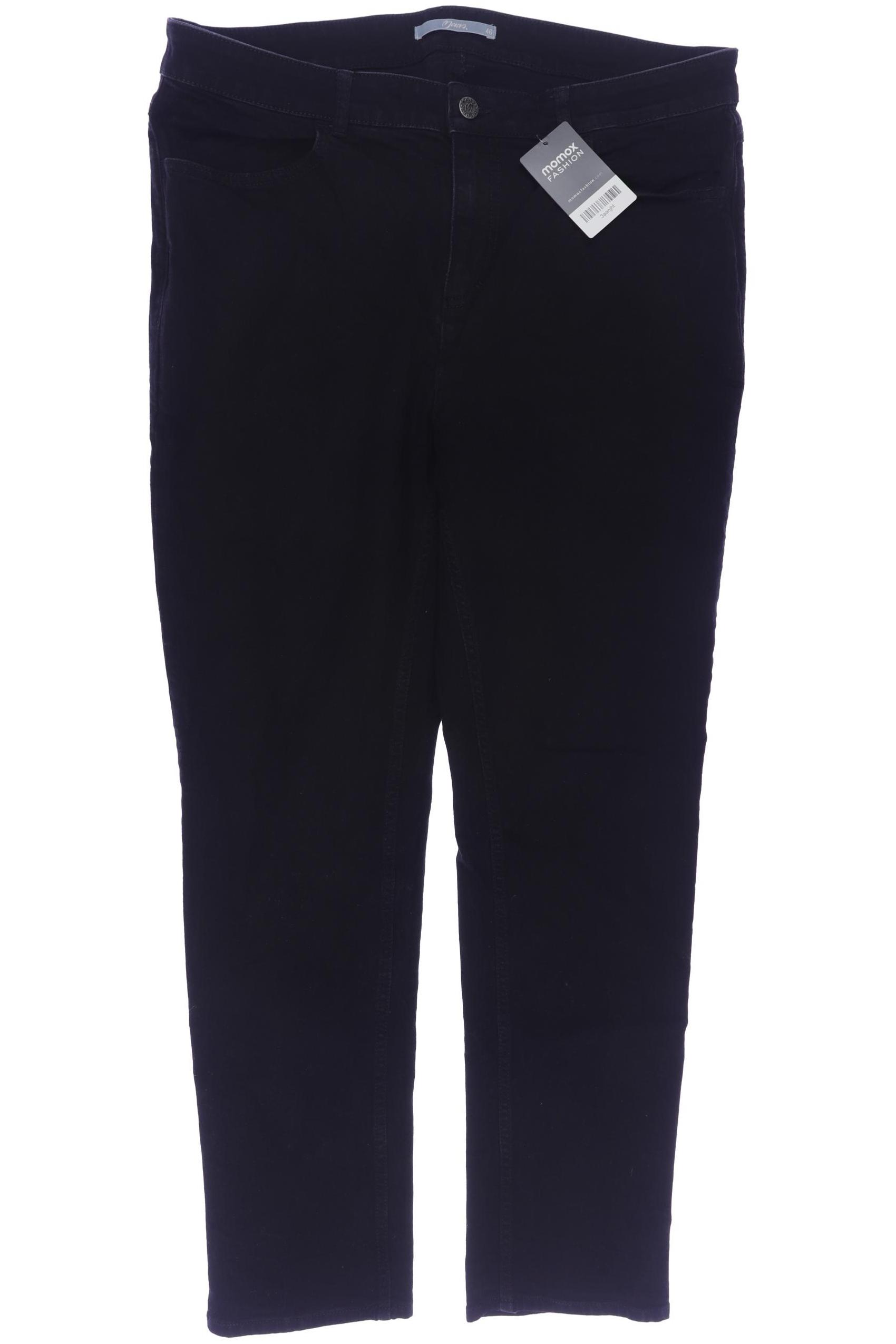 

Maas Damen Jeans, schwarz, Gr. 46