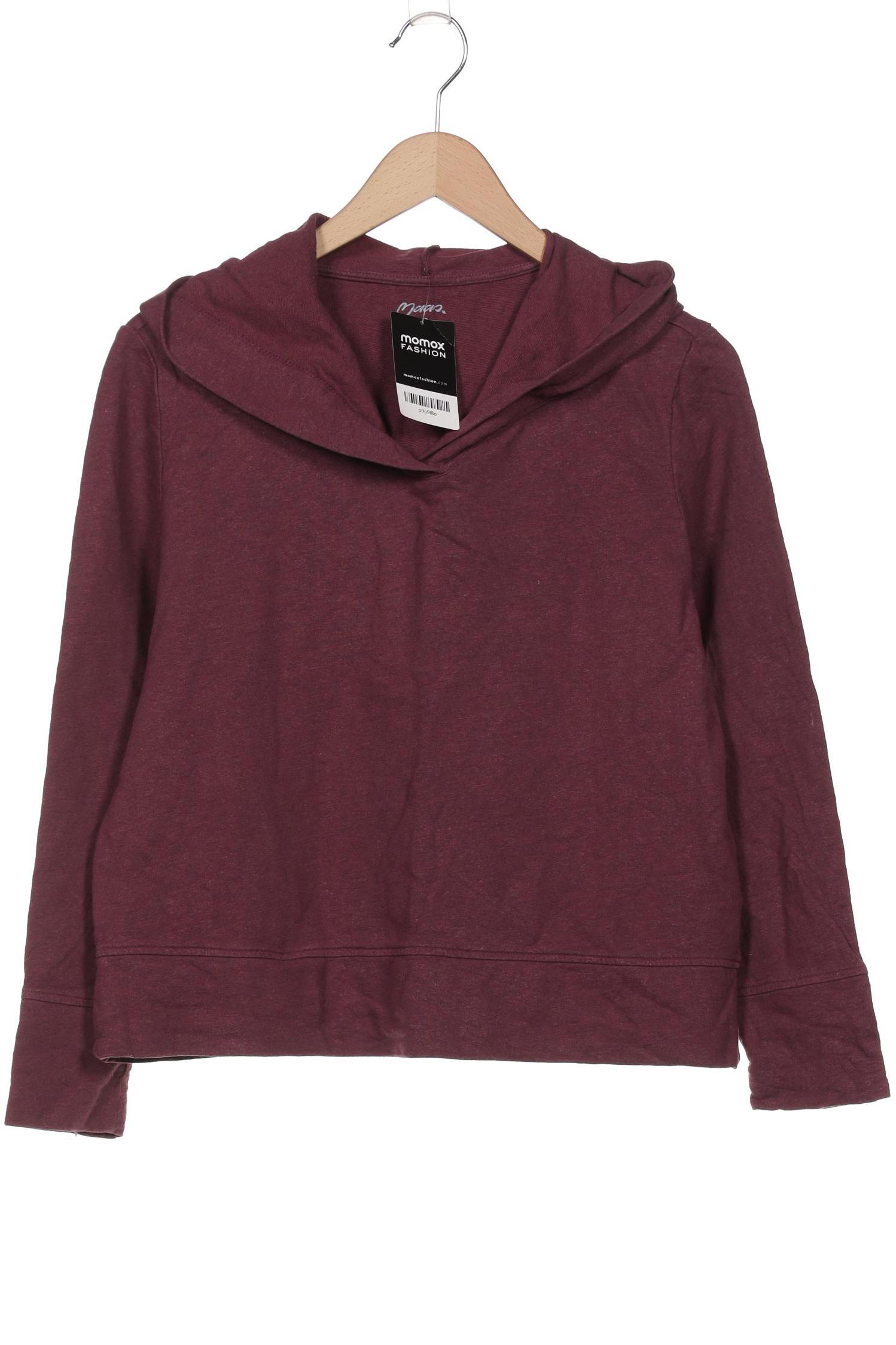 

Maas Damen Kapuzenpullover, bordeaux, Gr. 40