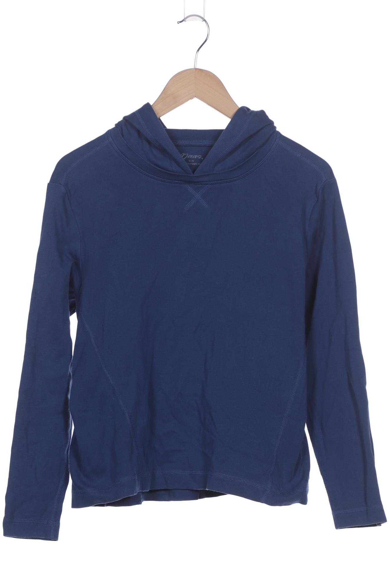 

Maas Damen Kapuzenpullover, blau, Gr. 38