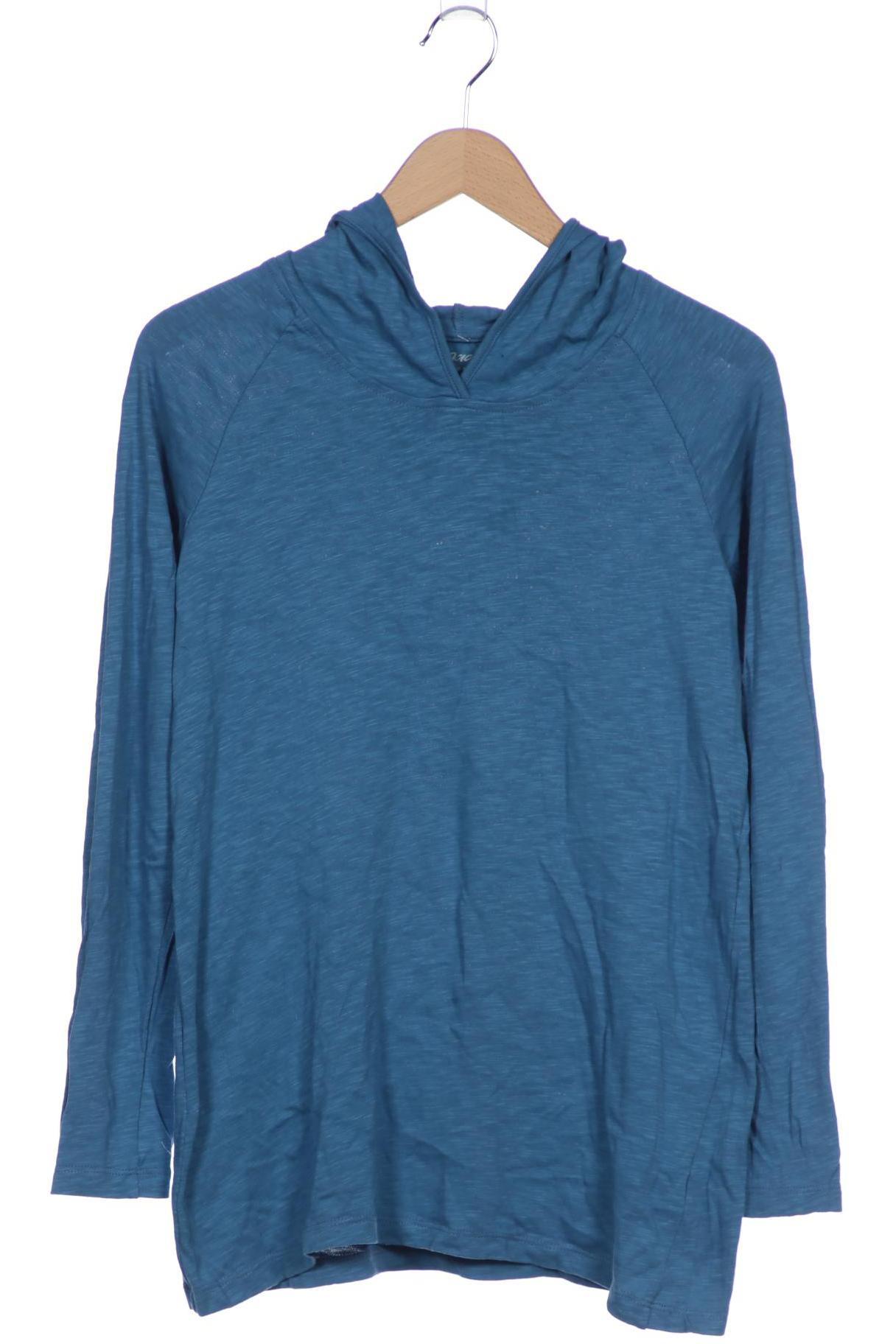 

Maas Damen Kapuzenpullover, blau, Gr. 42