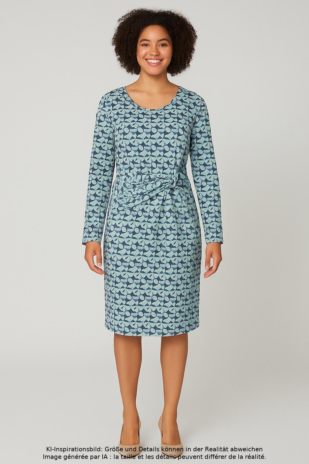 

Maas Damen Kleid, hellblau, Gr. 38