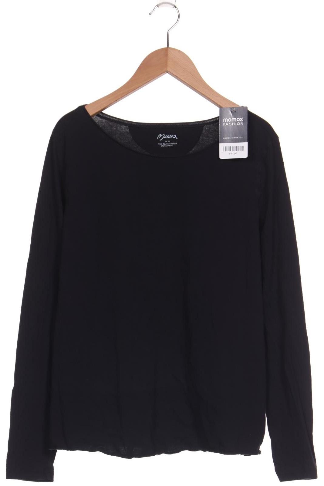 

Maas Damen Langarmshirt, schwarz, Gr. 38