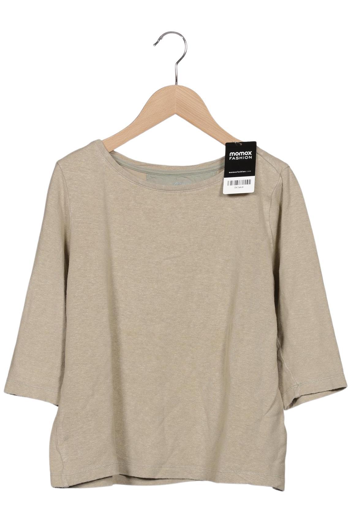 

Maas Damen Langarmshirt, beige, Gr. 38