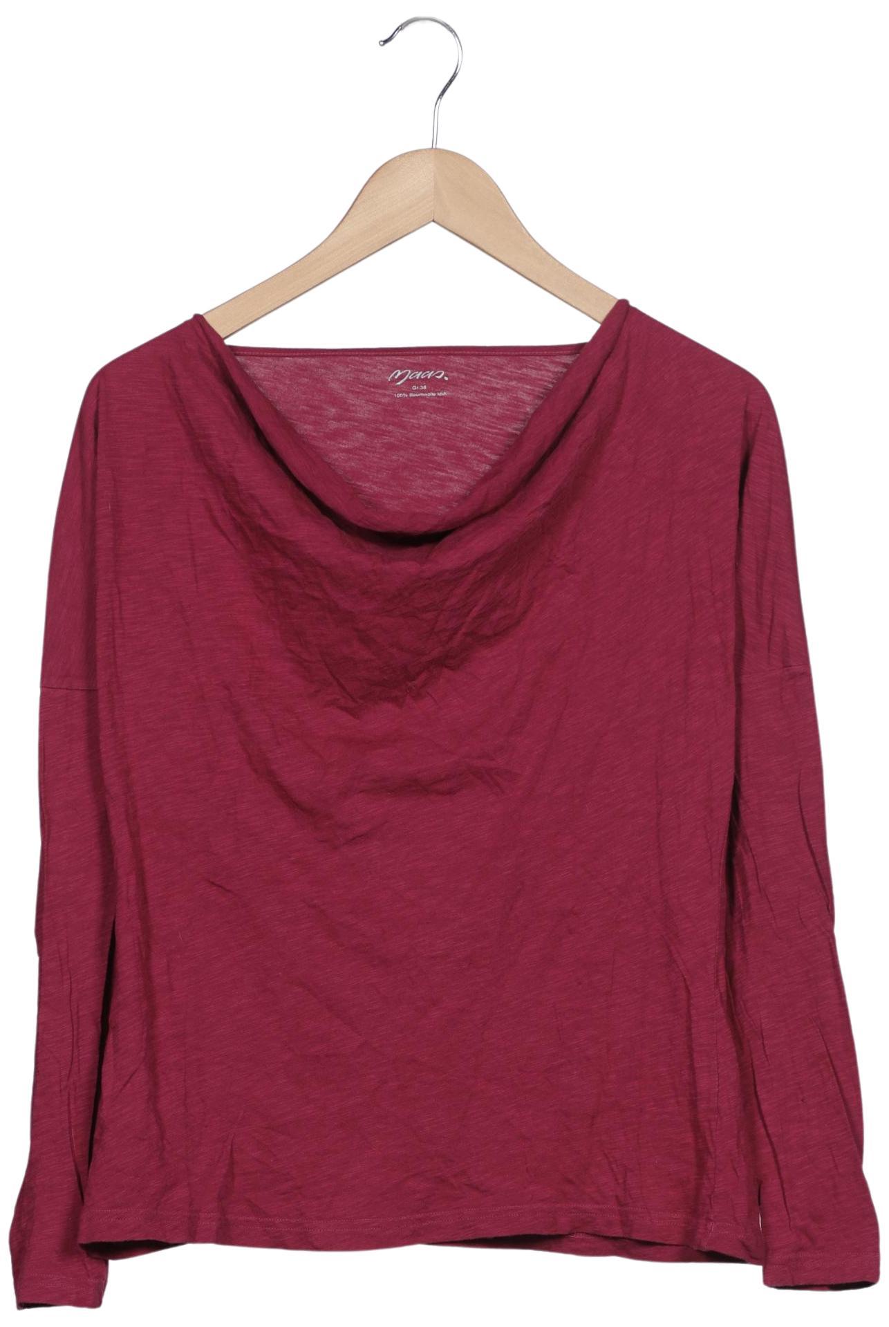 

Maas Damen Langarmshirt, bordeaux, Gr. 38