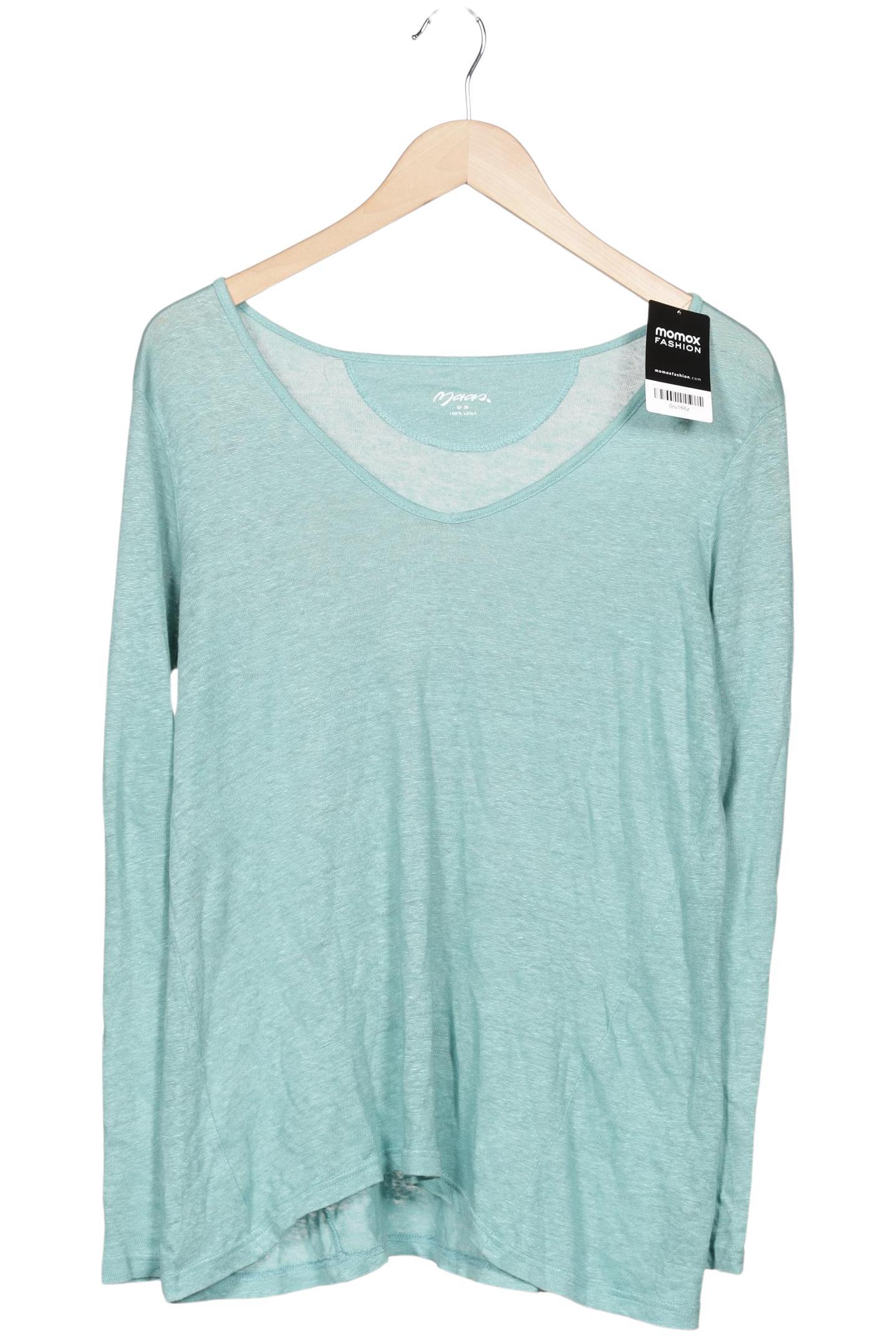 

Maas Damen Langarmshirt, hellblau, Gr. 36