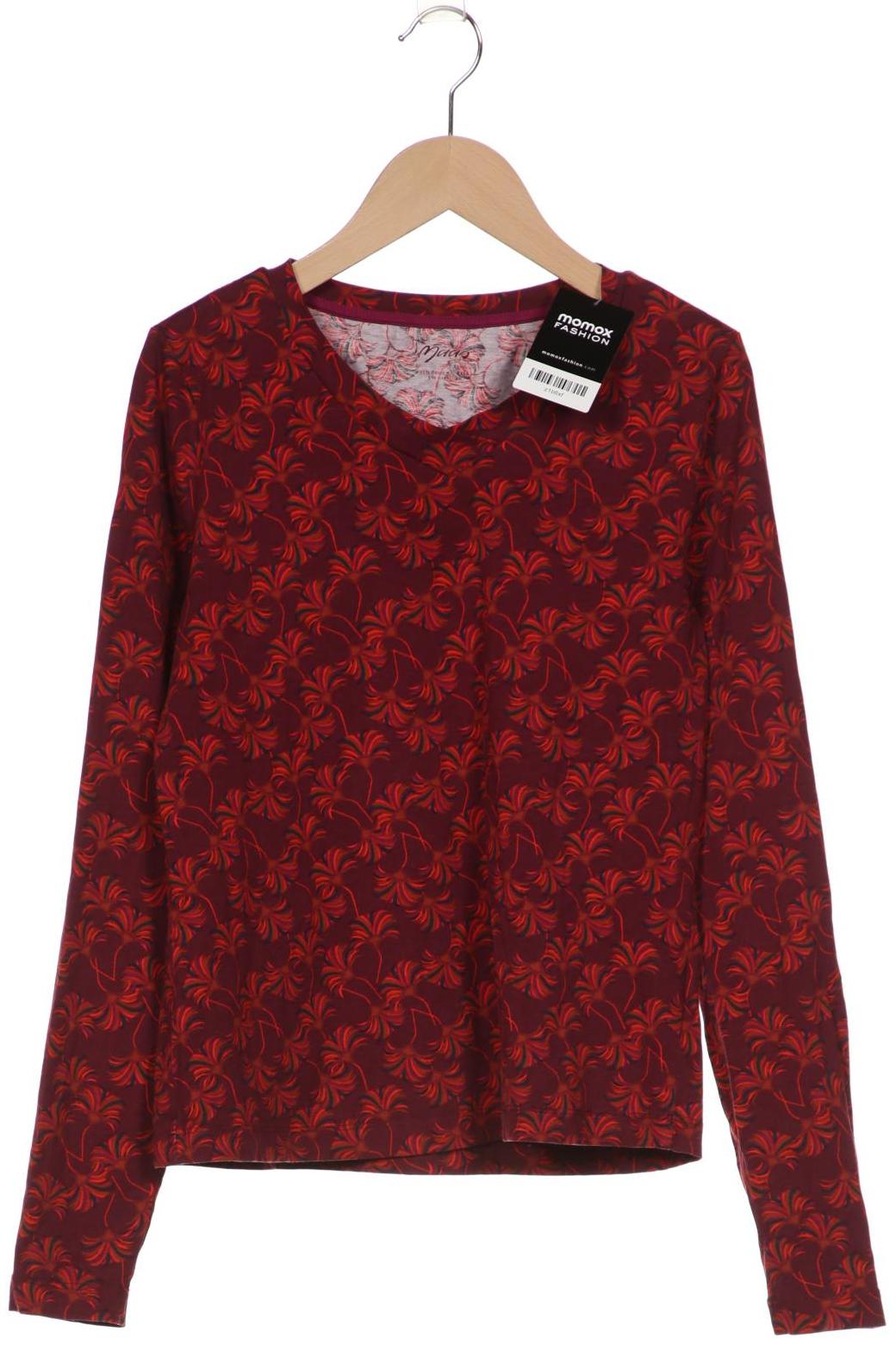 

Maas Damen Langarmshirt, bordeaux, Gr. 36
