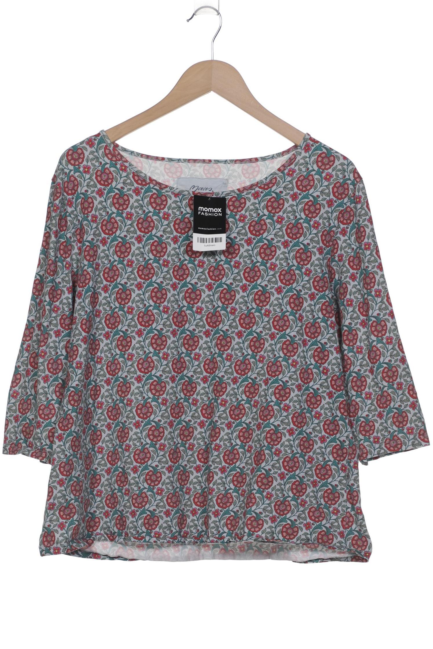 

Maas Damen Langarmshirt, türkis, Gr. 46