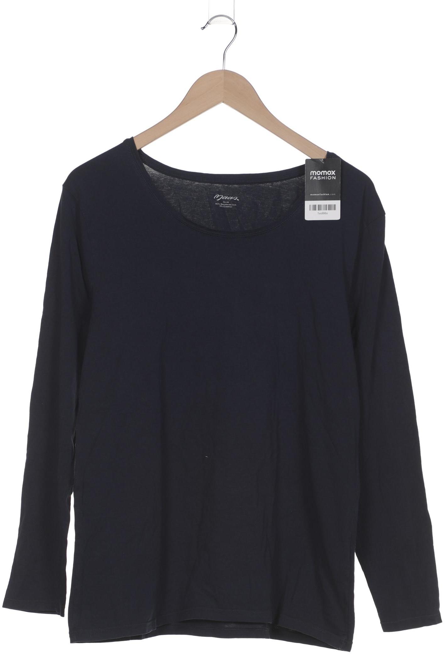 

Maas Damen Langarmshirt, marineblau, Gr. 46