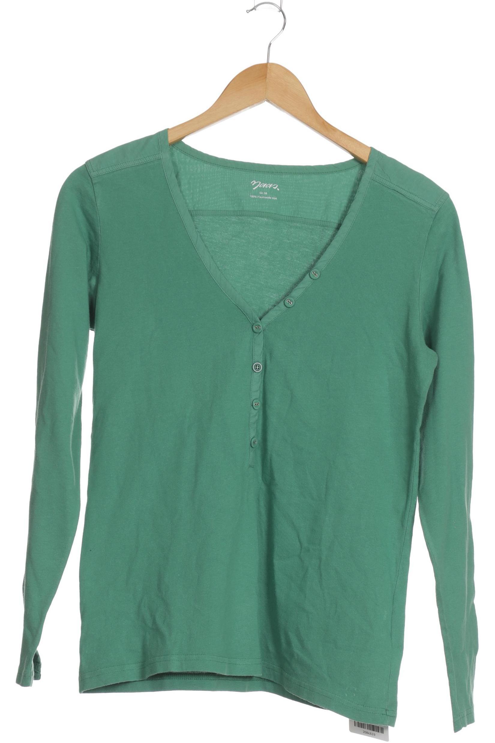 

Maas Damen Langarmshirt, grün, Gr. 38