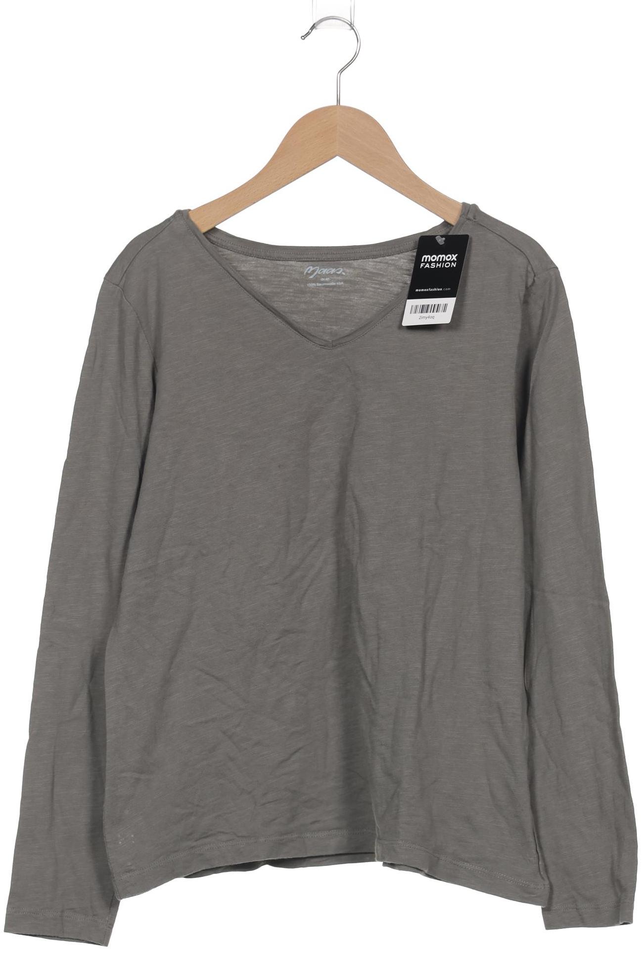 

Maas Damen Langarmshirt, grau, Gr. 40