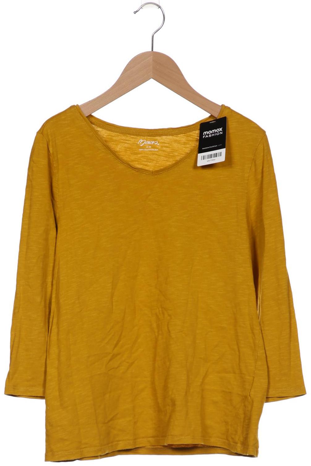 

Maas Damen Langarmshirt, gelb, Gr. 38