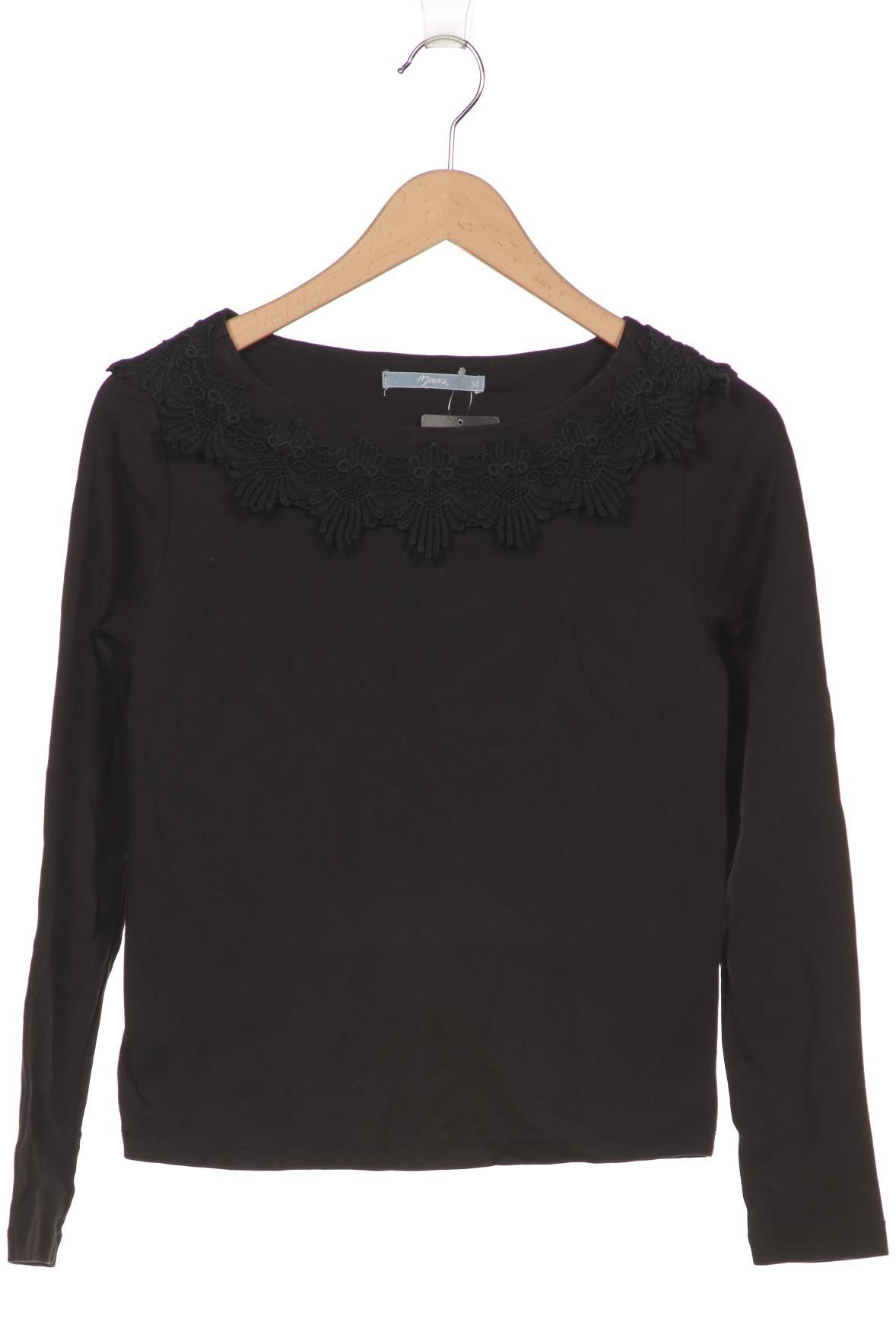 

Maas Damen Langarmshirt, schwarz, Gr. 34