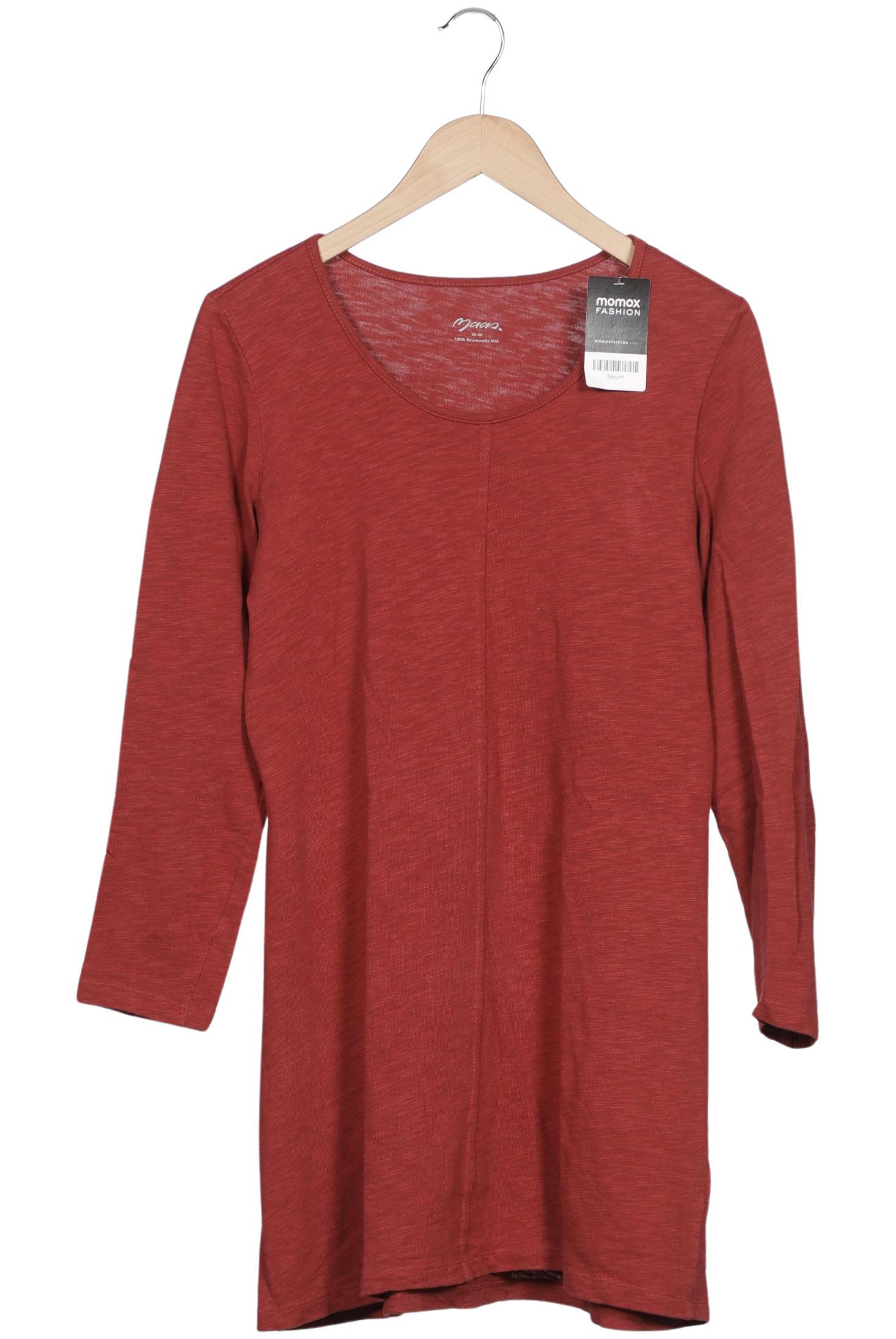 

Maas Damen Langarmshirt, bordeaux, Gr. 40