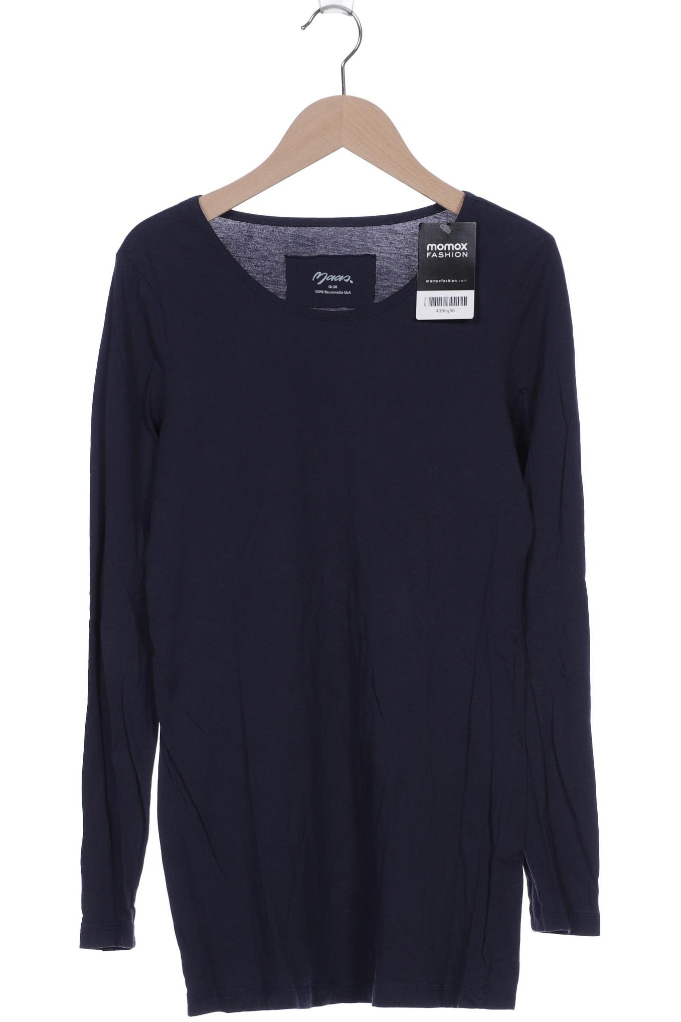 

Maas Damen Langarmshirt, marineblau