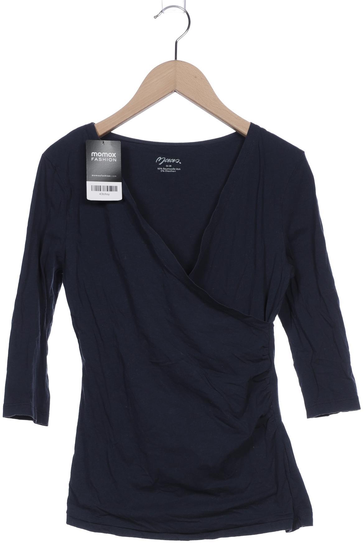

Maas Damen Langarmshirt, marineblau, Gr. 36