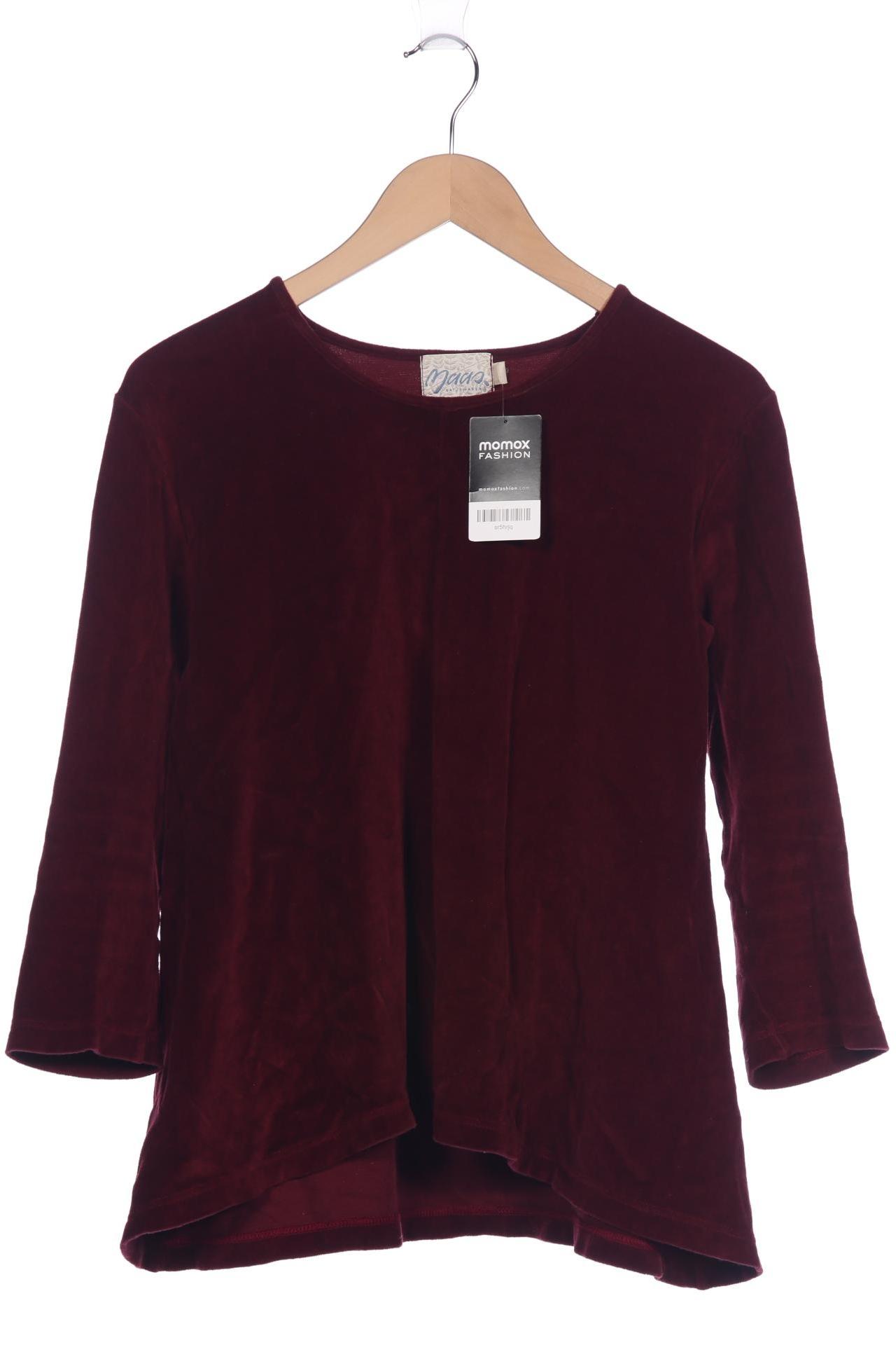 

Maas Damen Langarmshirt, bordeaux, Gr. 36