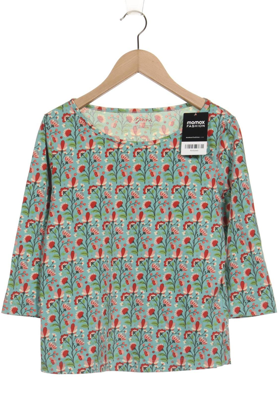 

Maas Damen Langarmshirt, türkis, Gr. 36