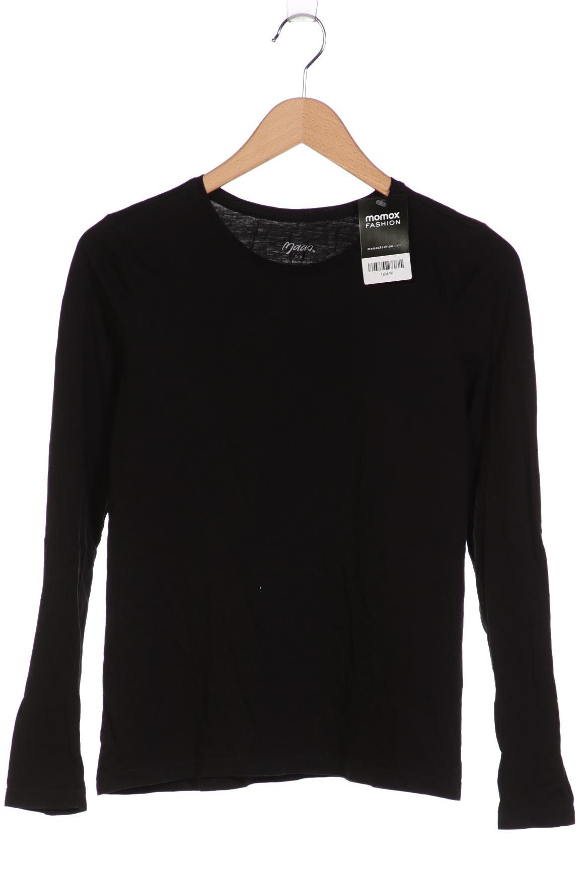 

Maas Damen Langarmshirt, schwarz, Gr. 36